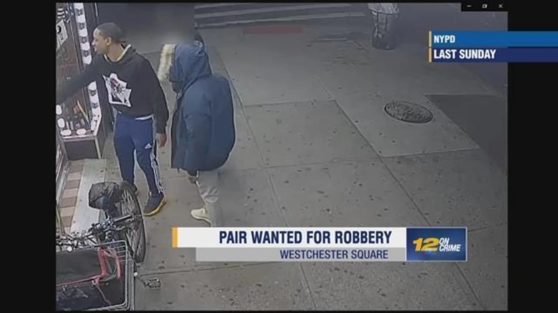 NYPD seeks suspects in Westchester Square robbery