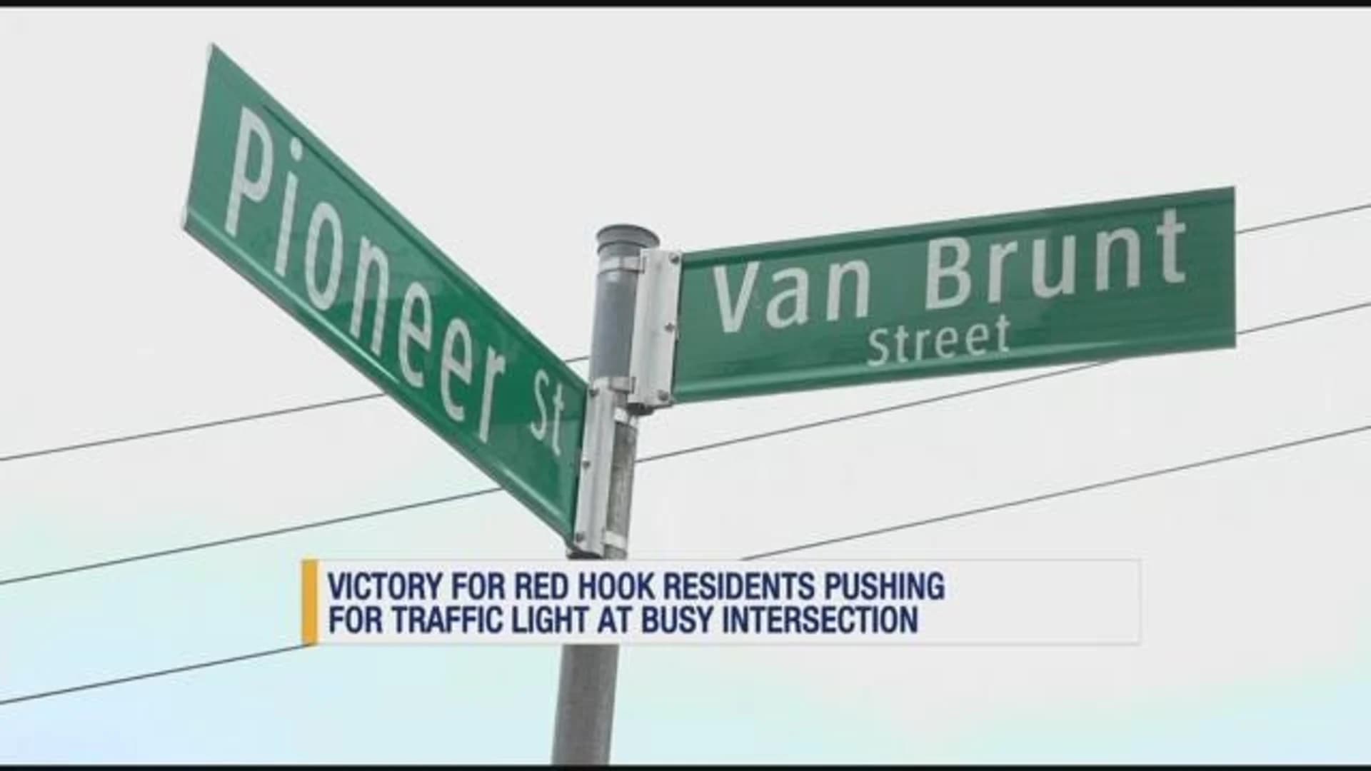 Red Hook intersection to get new traffic light