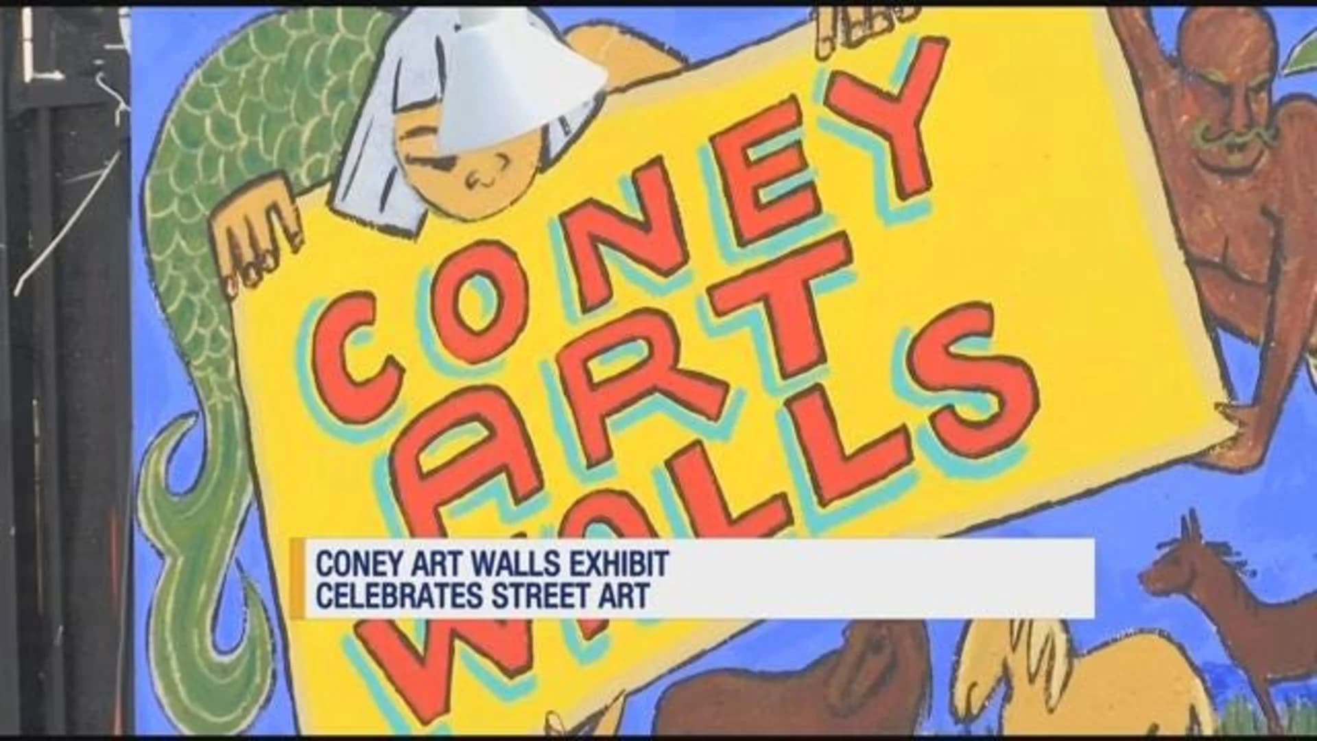 Coney Art Walls features open-air street art displays