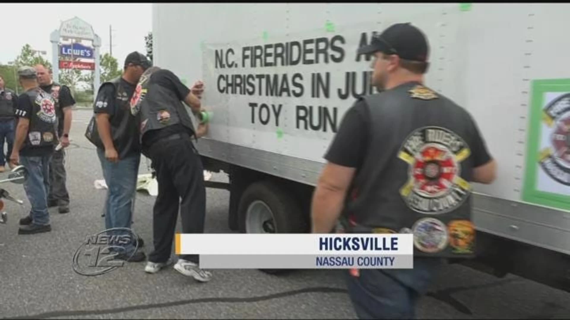 Motorcycle ride brings 'Christmas in June' to kids with special needs