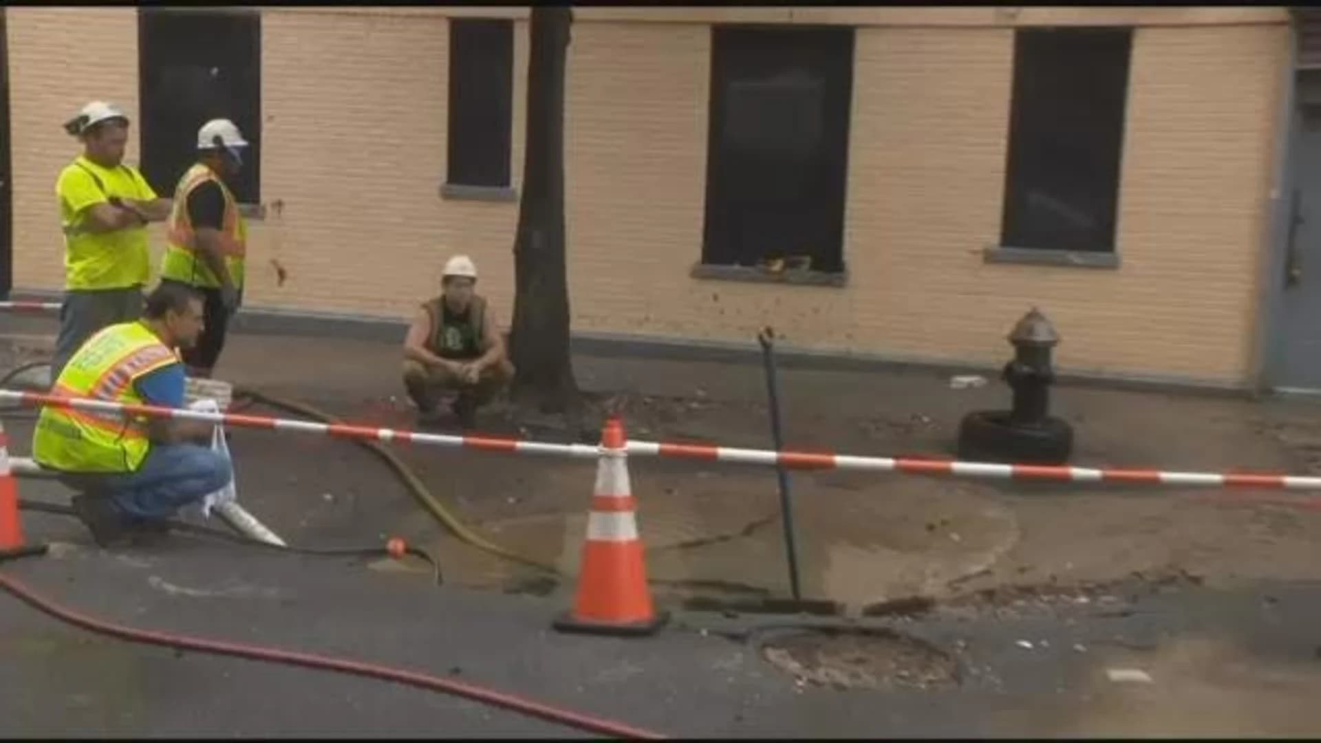 Water main break causes flooding, water to be shut off in Fordham