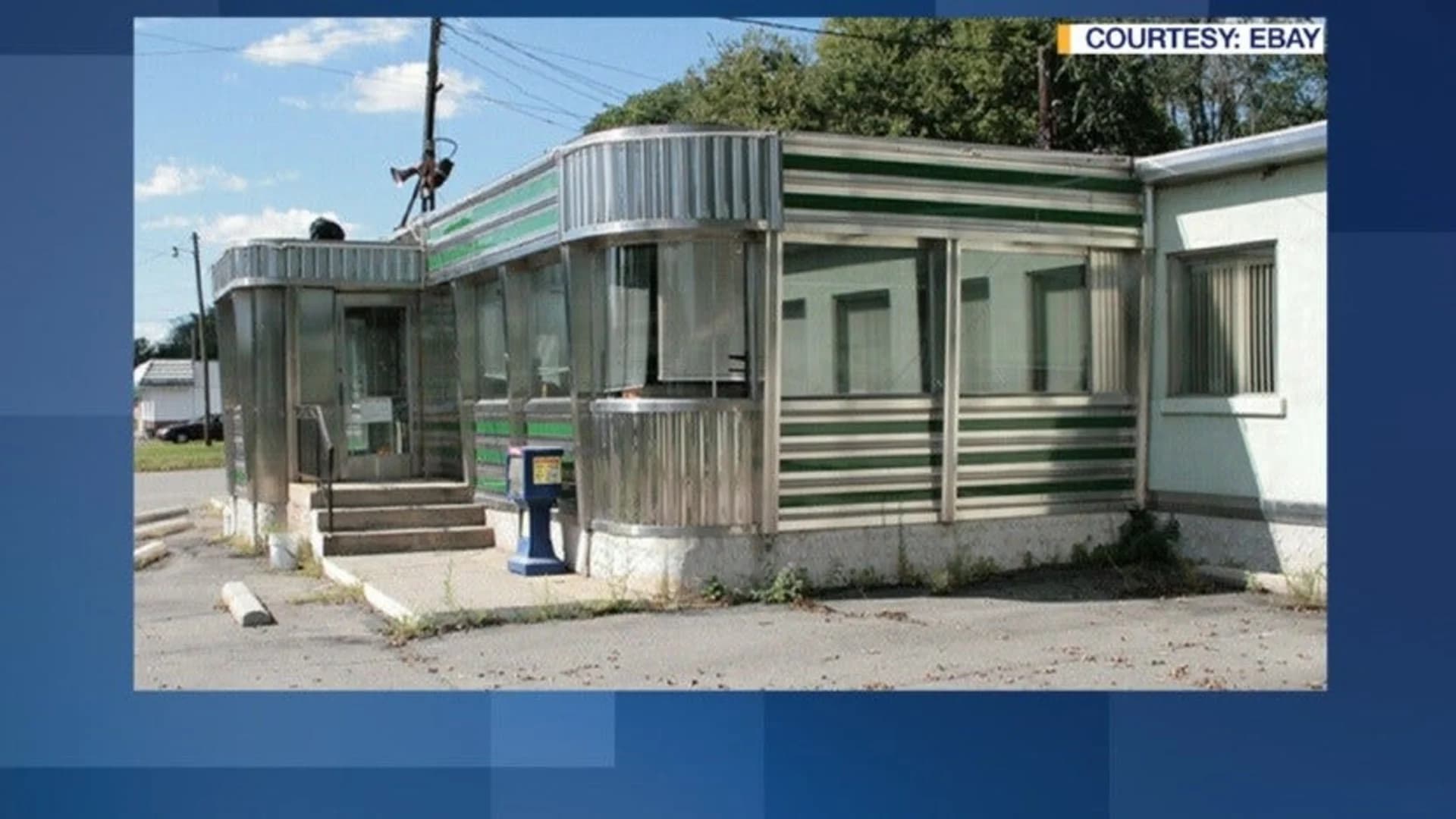 Looking to buy an antique New Jersey diner? Well, now you can
