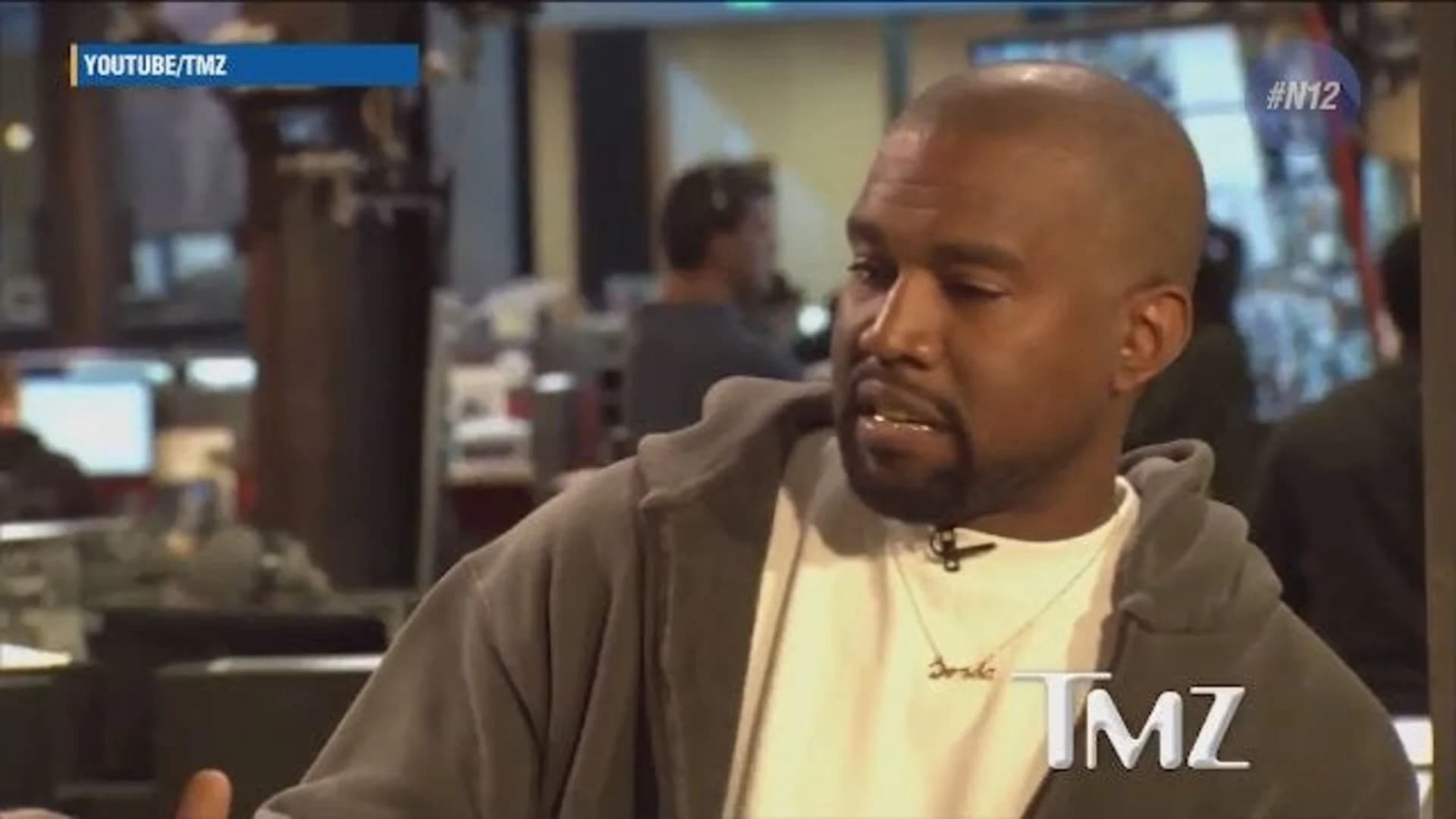 #N12BK: Kanye West calls slavery a choice