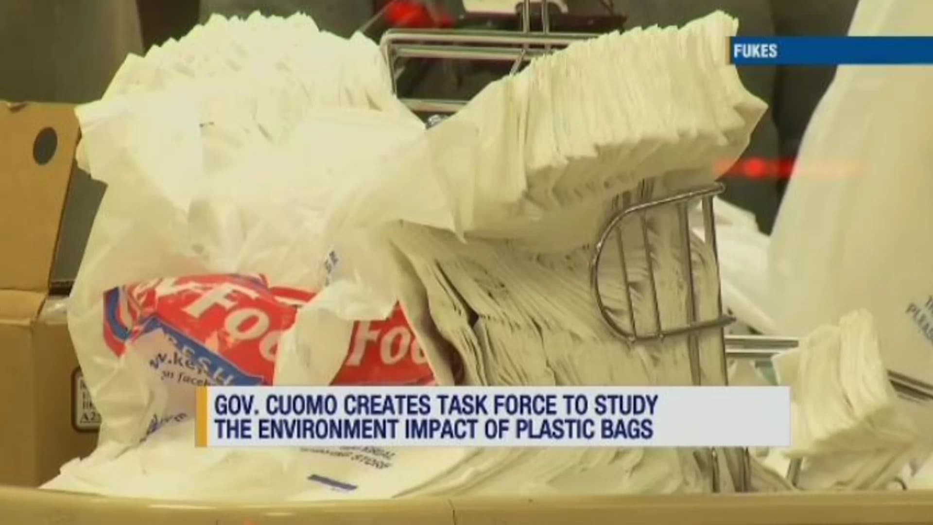 Cuomo announces launch of plastic bag task force