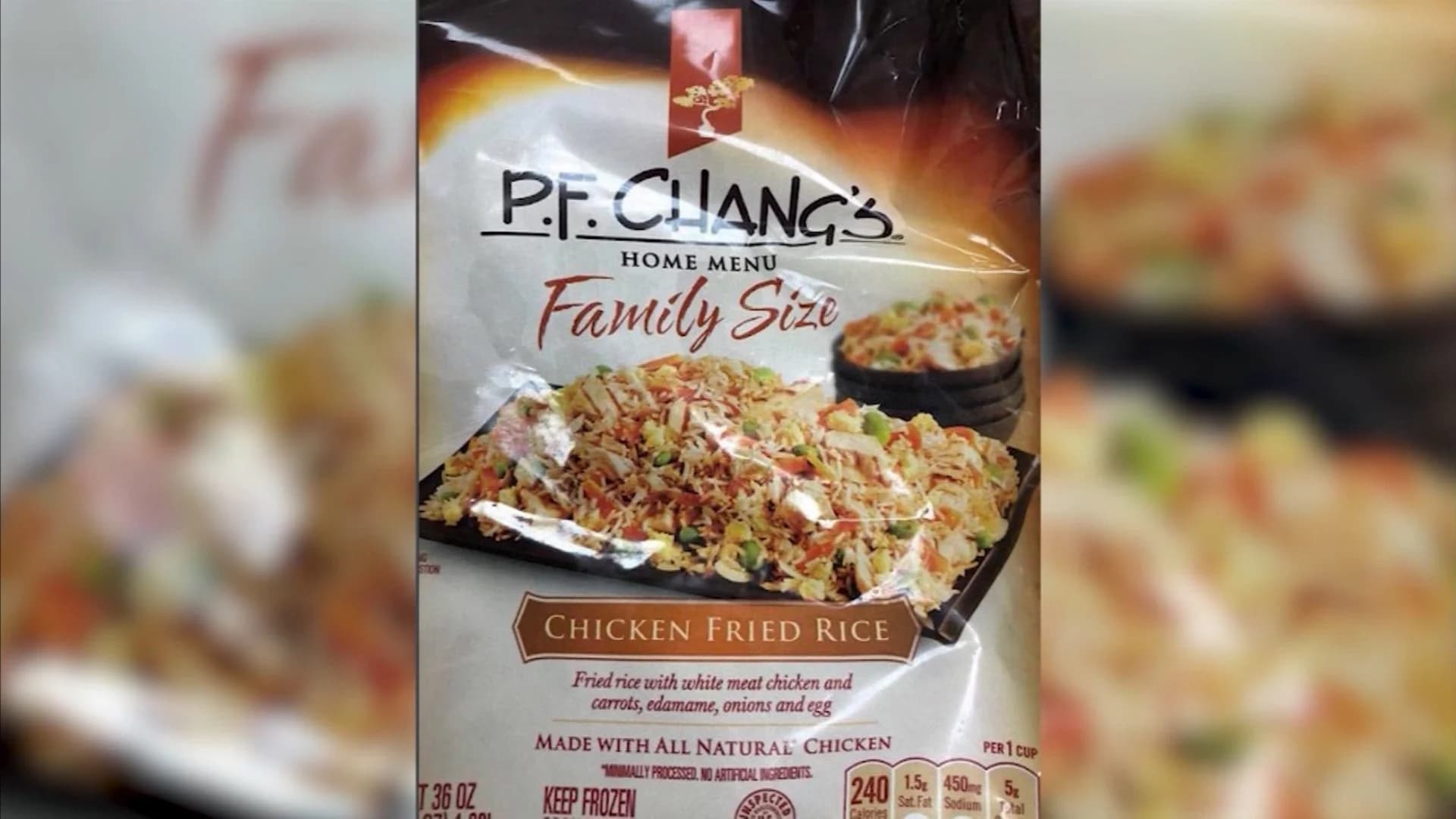 Company recalls over 2M pounds of PF Chang's frozen entrees