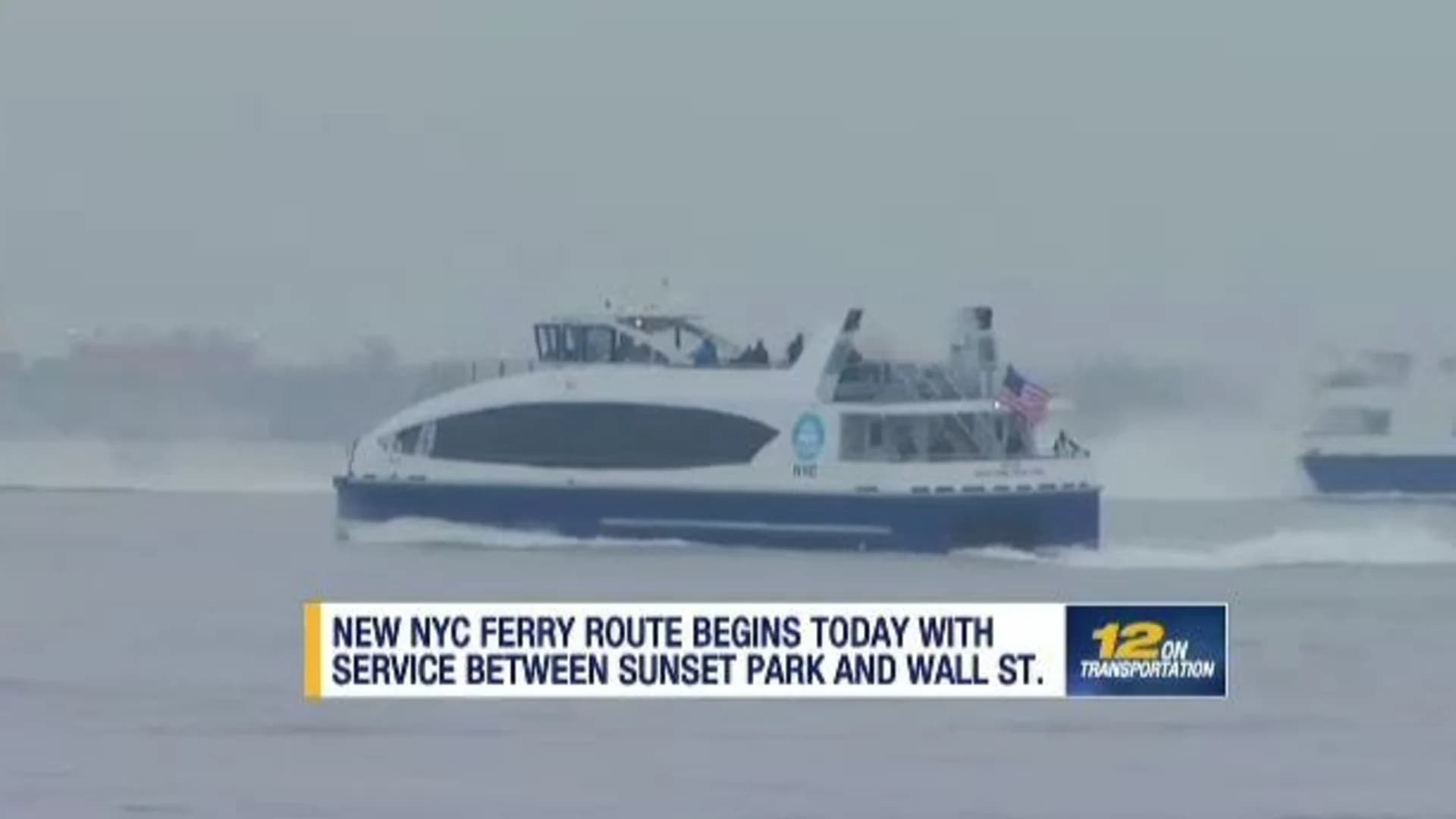 New ferry service comes to Brooklyn