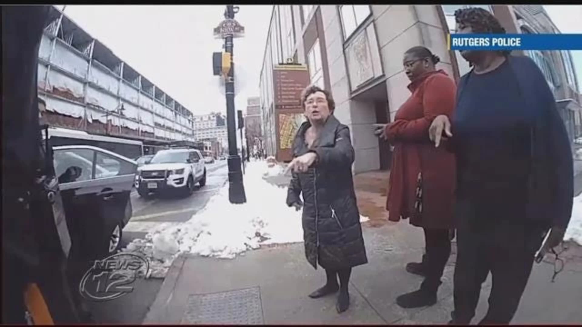 Rutgers Newark chancellor apologizes for video of her yelling at police