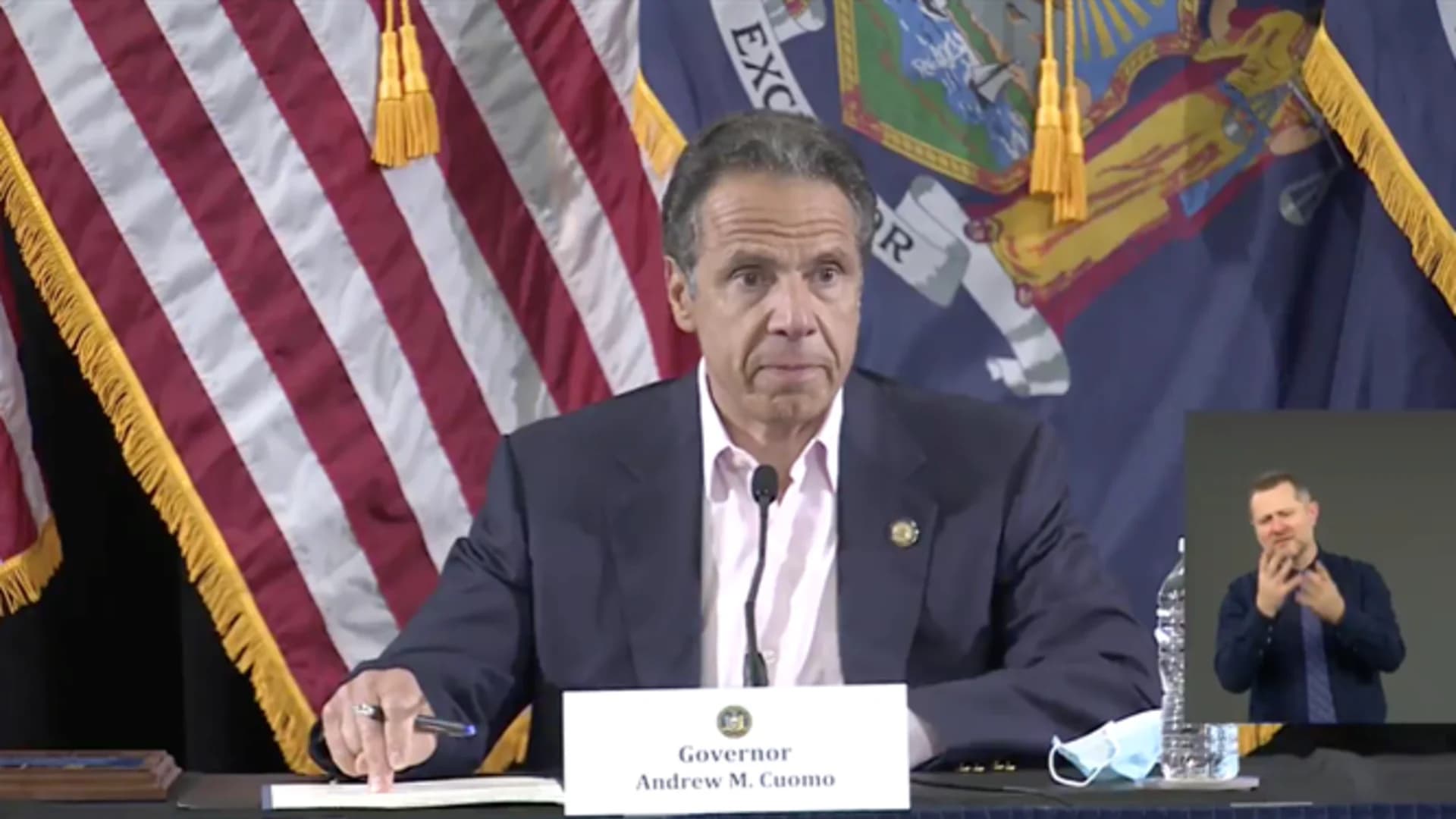 Cuomo signs bill providing death benefits for families of NY front-line workers who have died