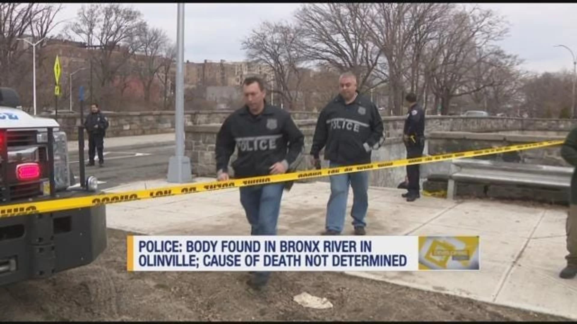 Body found in Olinville water