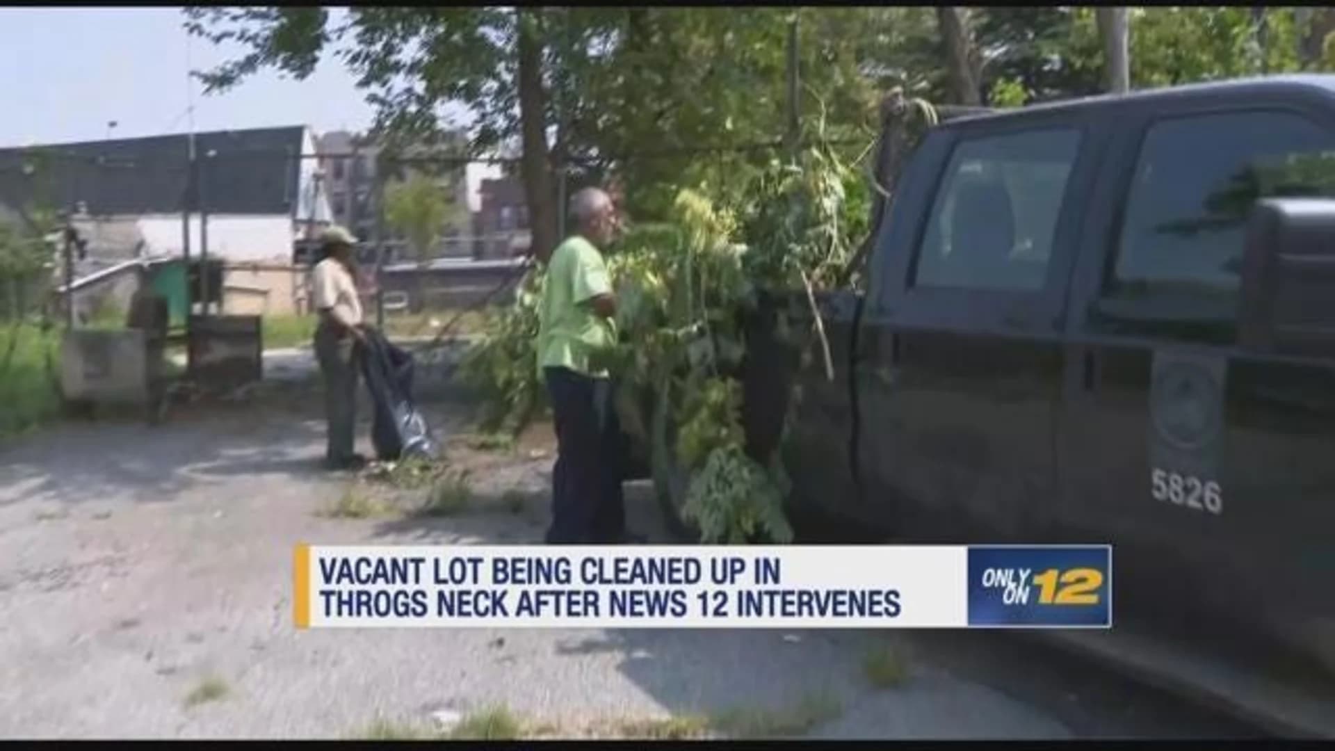 Complaints by Throgs Neck residents leads to cleanup of vacant lot
