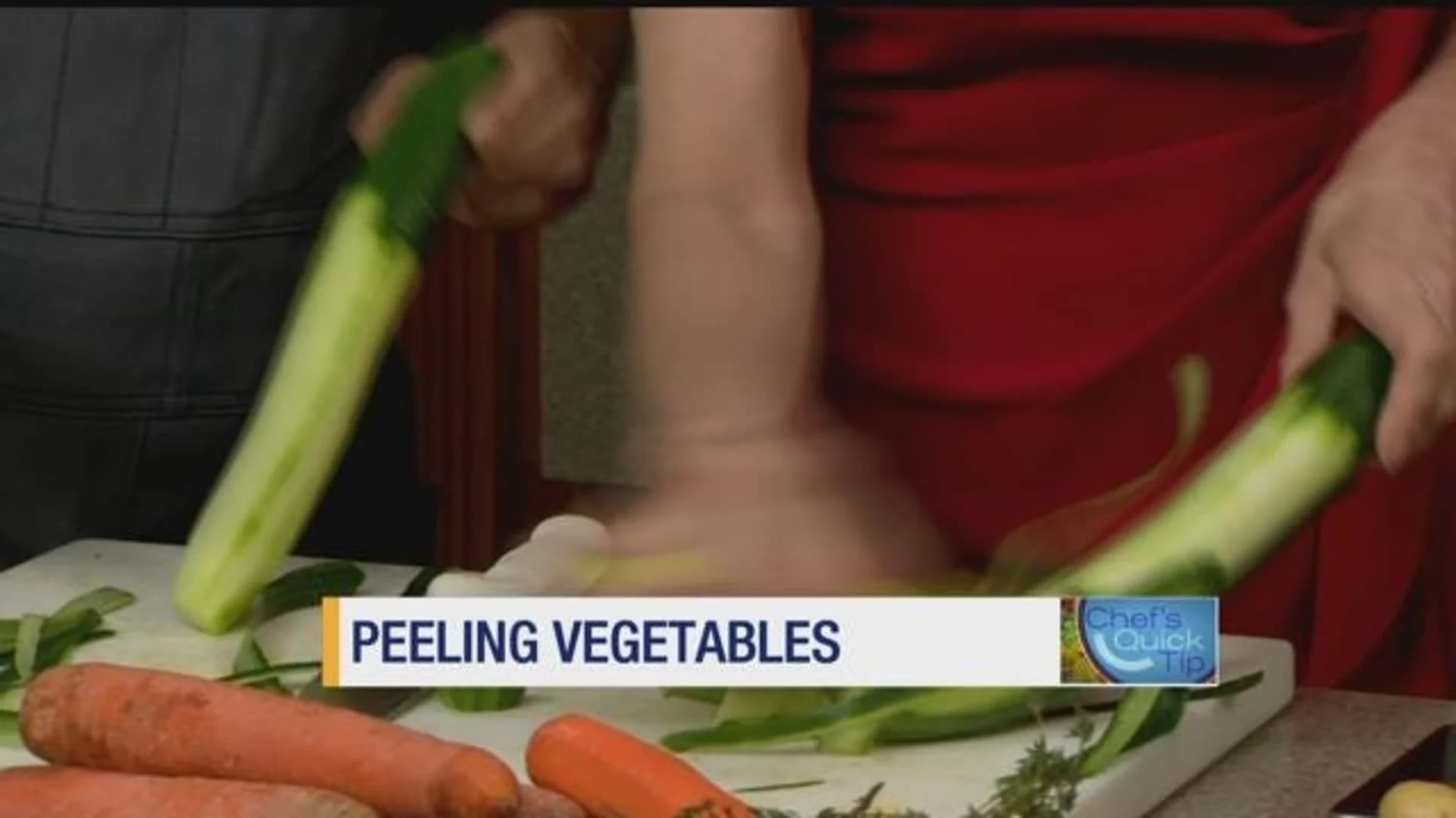 Chef’s Quick Tips: Peeling Vegetables