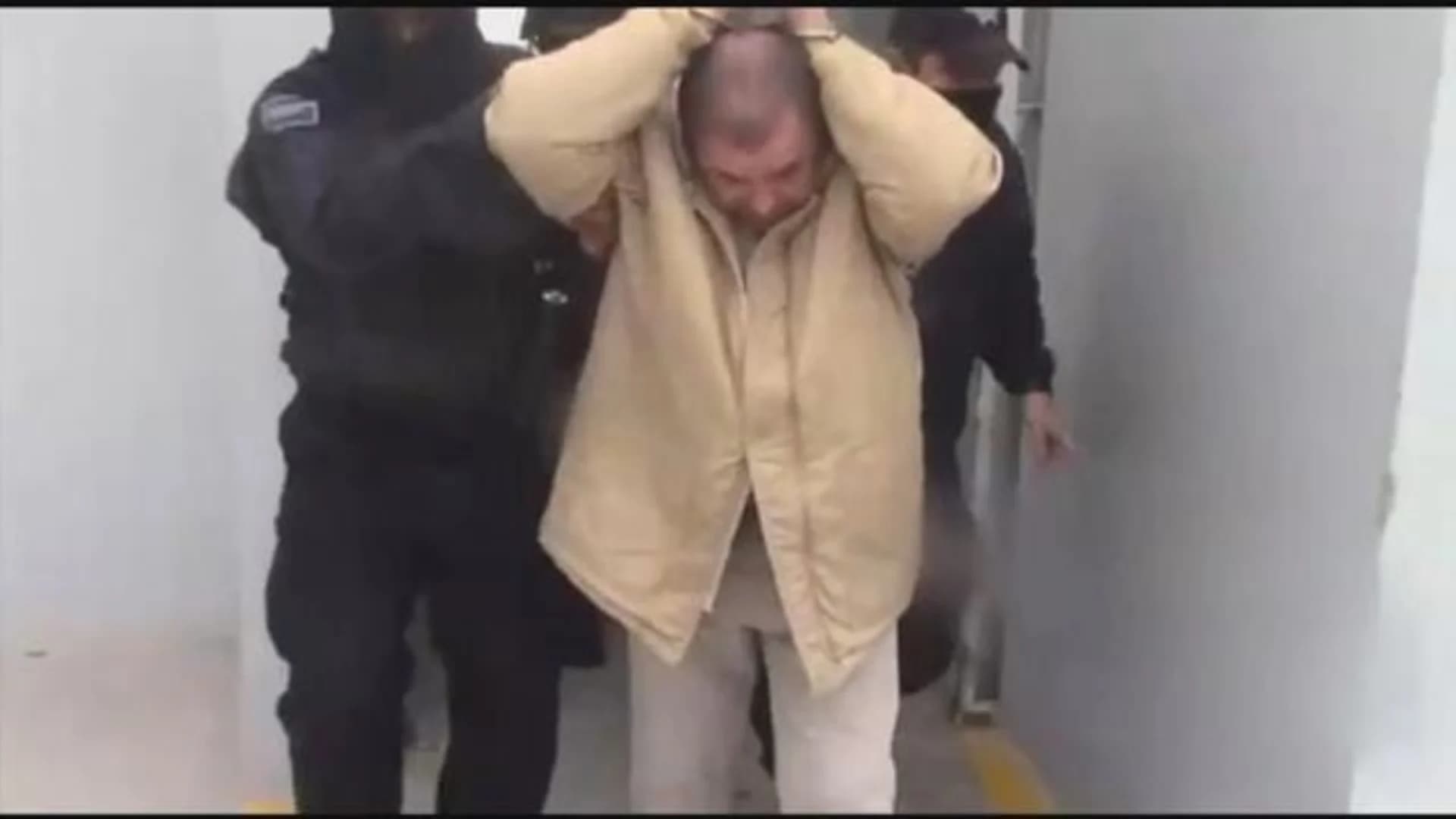 El Chapo back in Brooklyn court in drug-trafficking case