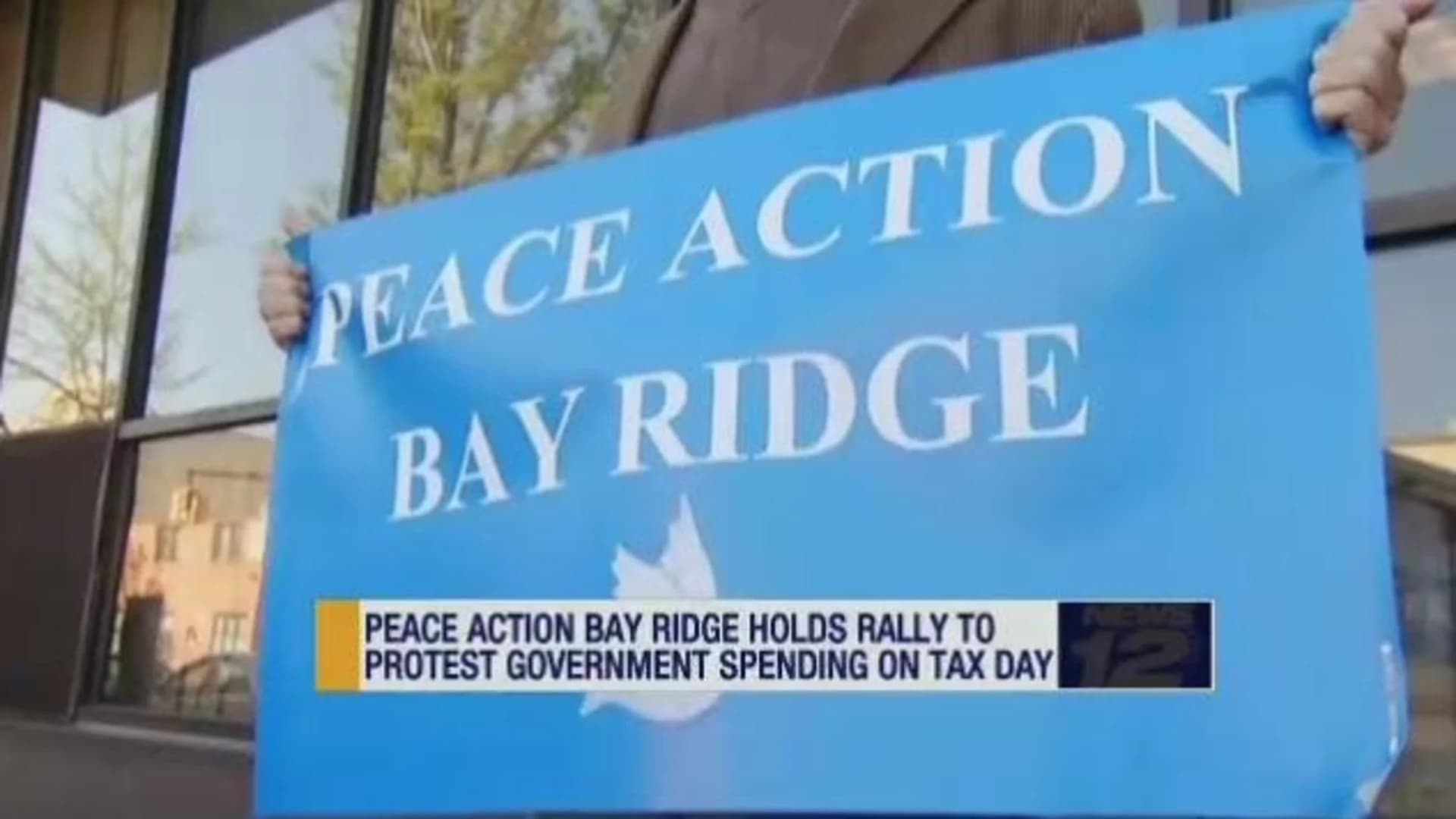 Bay Ridge activists protest government military spending
