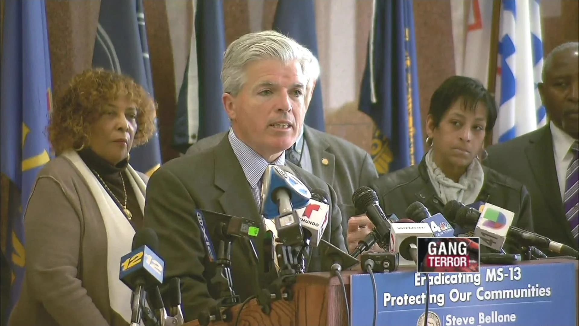 Bellone calls on feds for help with Suffolk gang problem