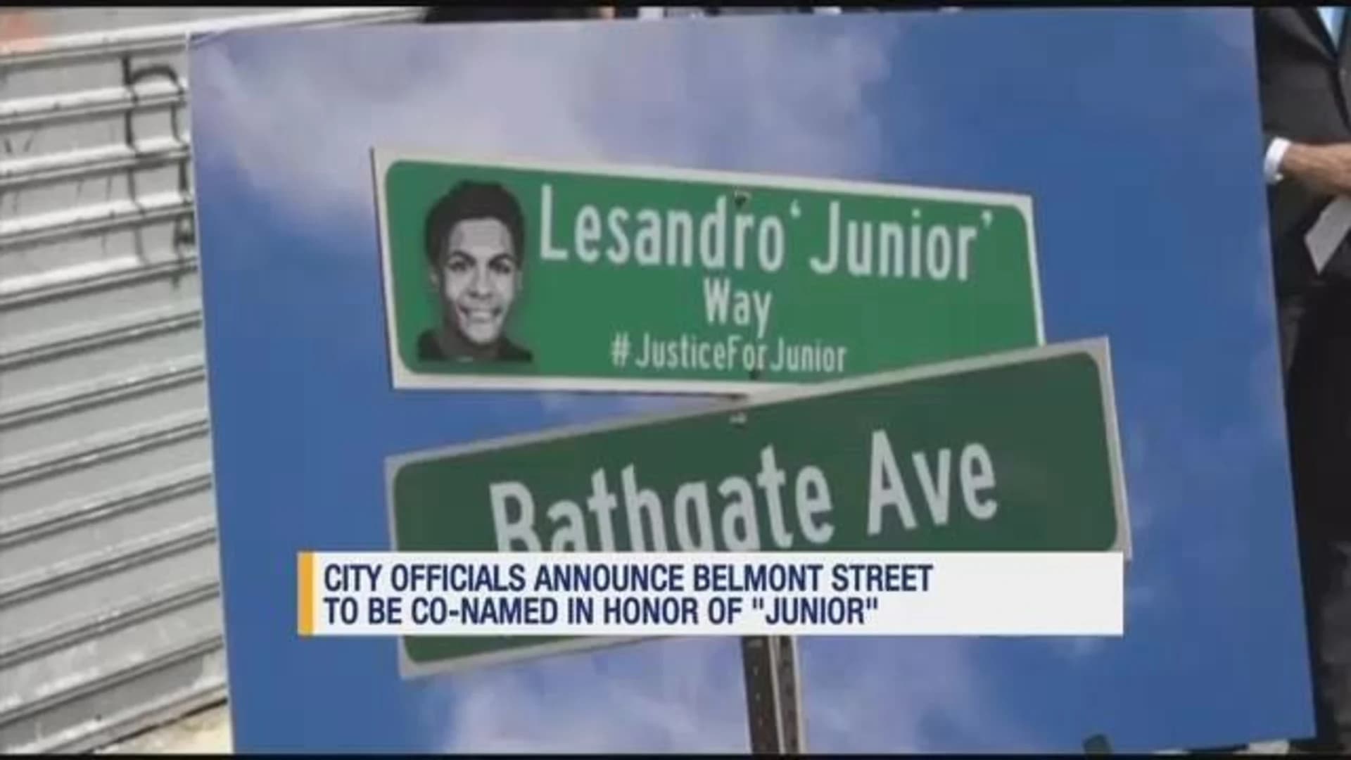 Councilmember announces ‘Junior’ street co-naming
