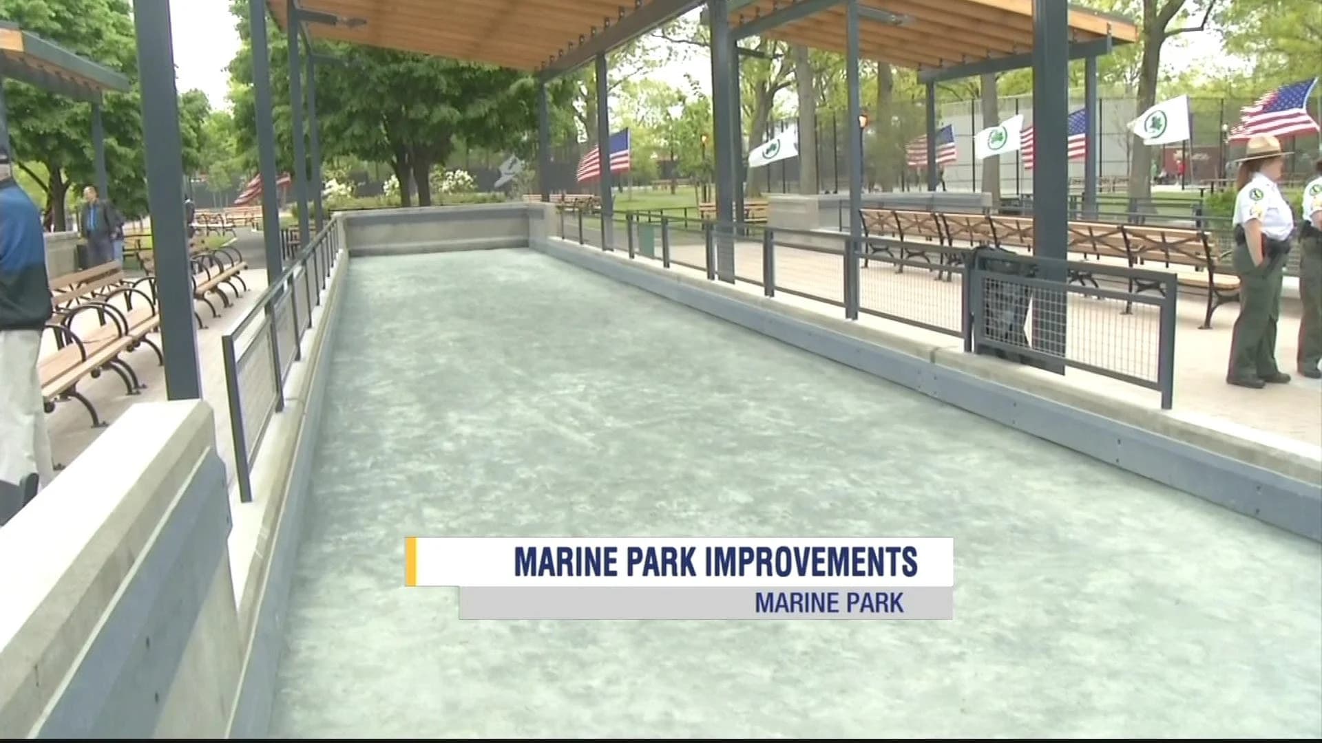 Bocce players rejoice at Marine Park improvements