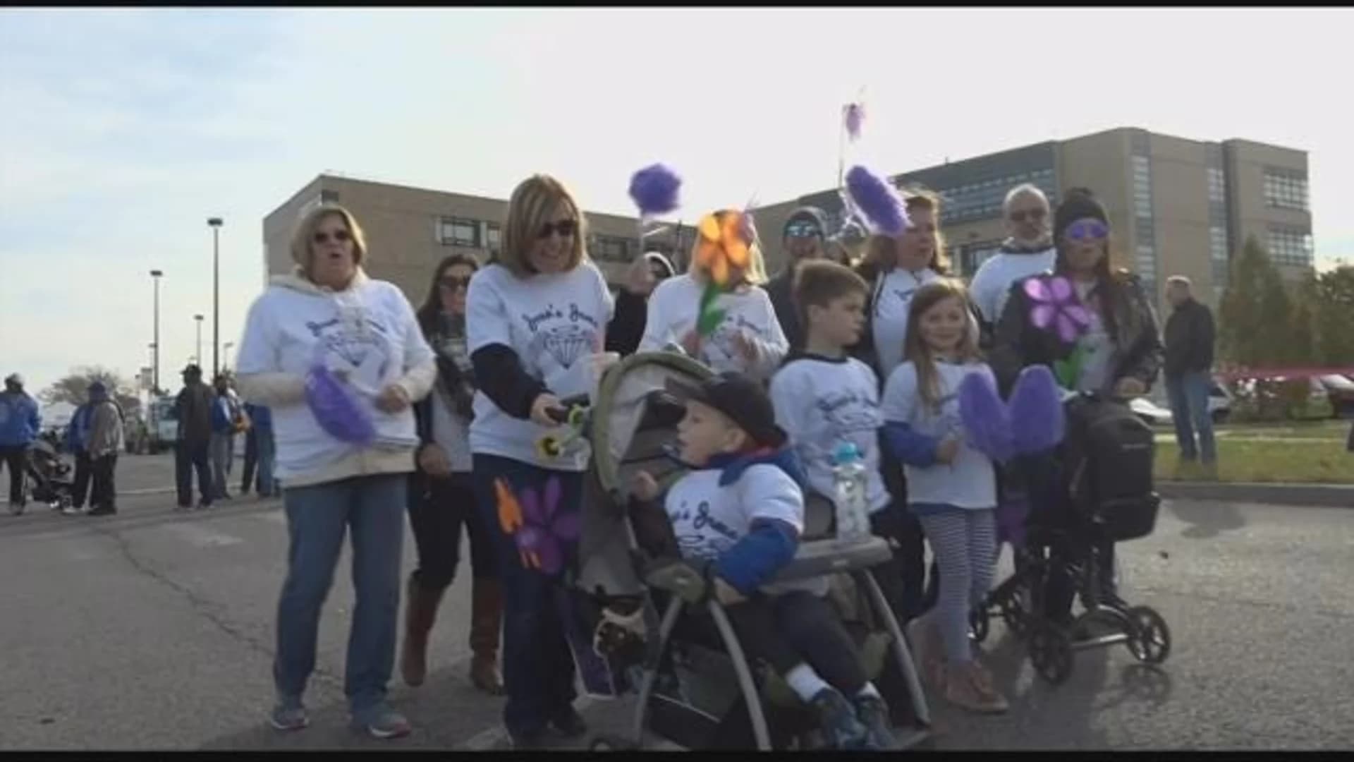 Hundreds walk to raise awareness, funds for Alzheimer's