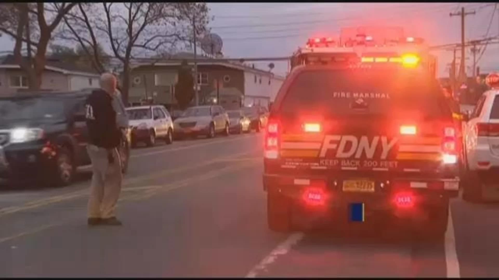 2 injured in early morning East New York fire deemed possibly suspicious