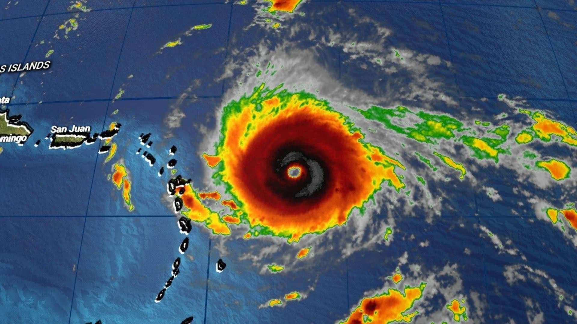 Irma strengthens into Category 5 hurricane, nears Caribbean