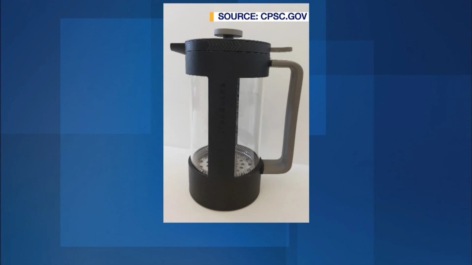 Starbucks recalls 230K French presses after multiple reports of injuries