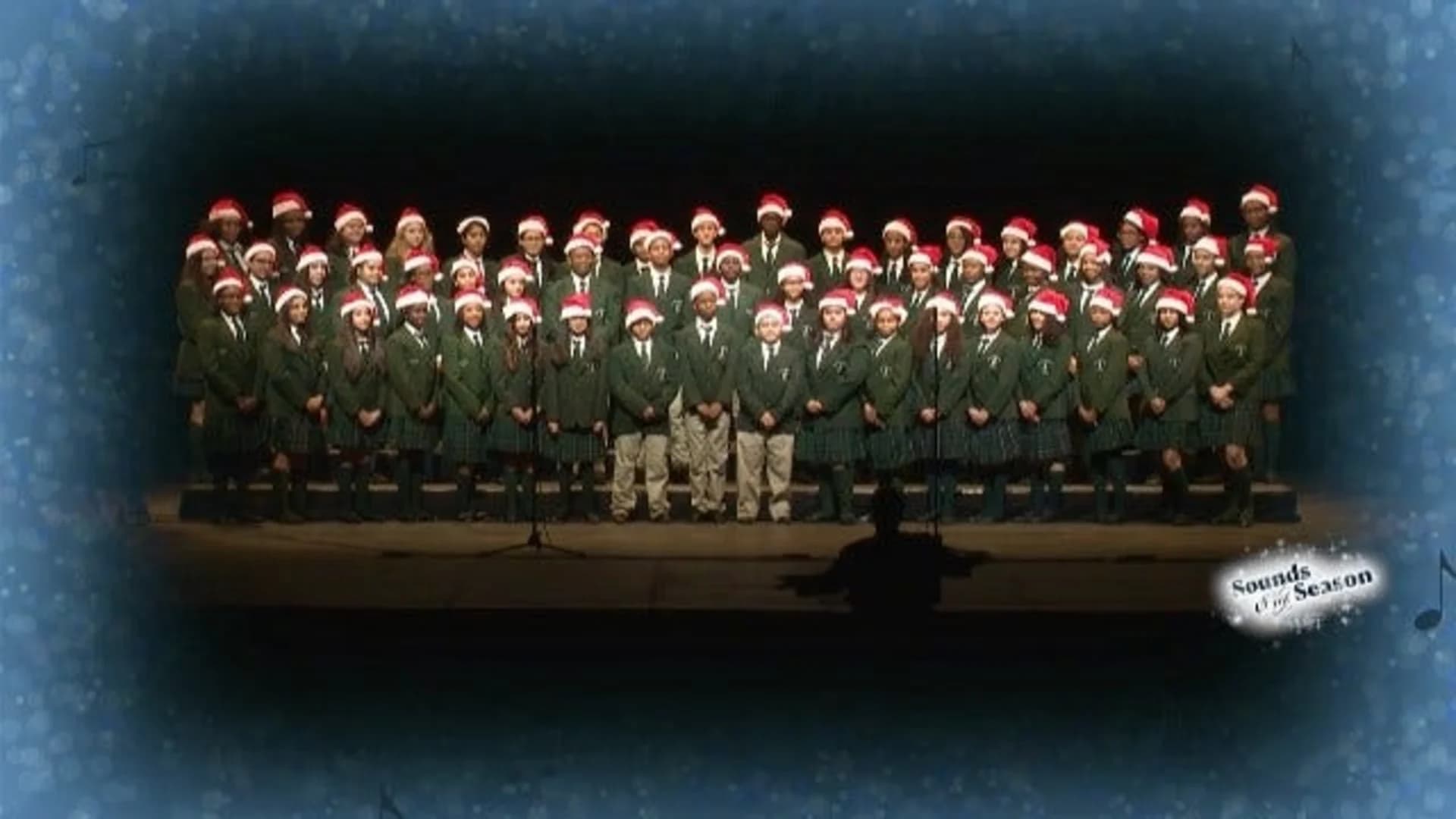 Robert Treat Academy Chorus performs holiday songs