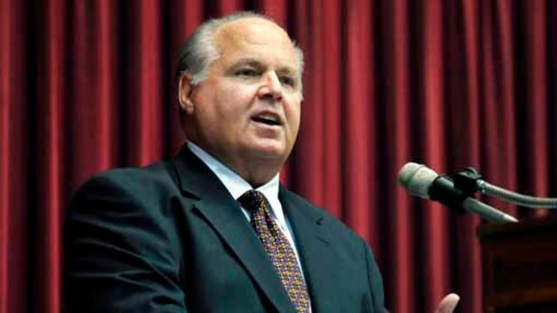 Rush Limbaugh says he's been diagnosed with lung cancer