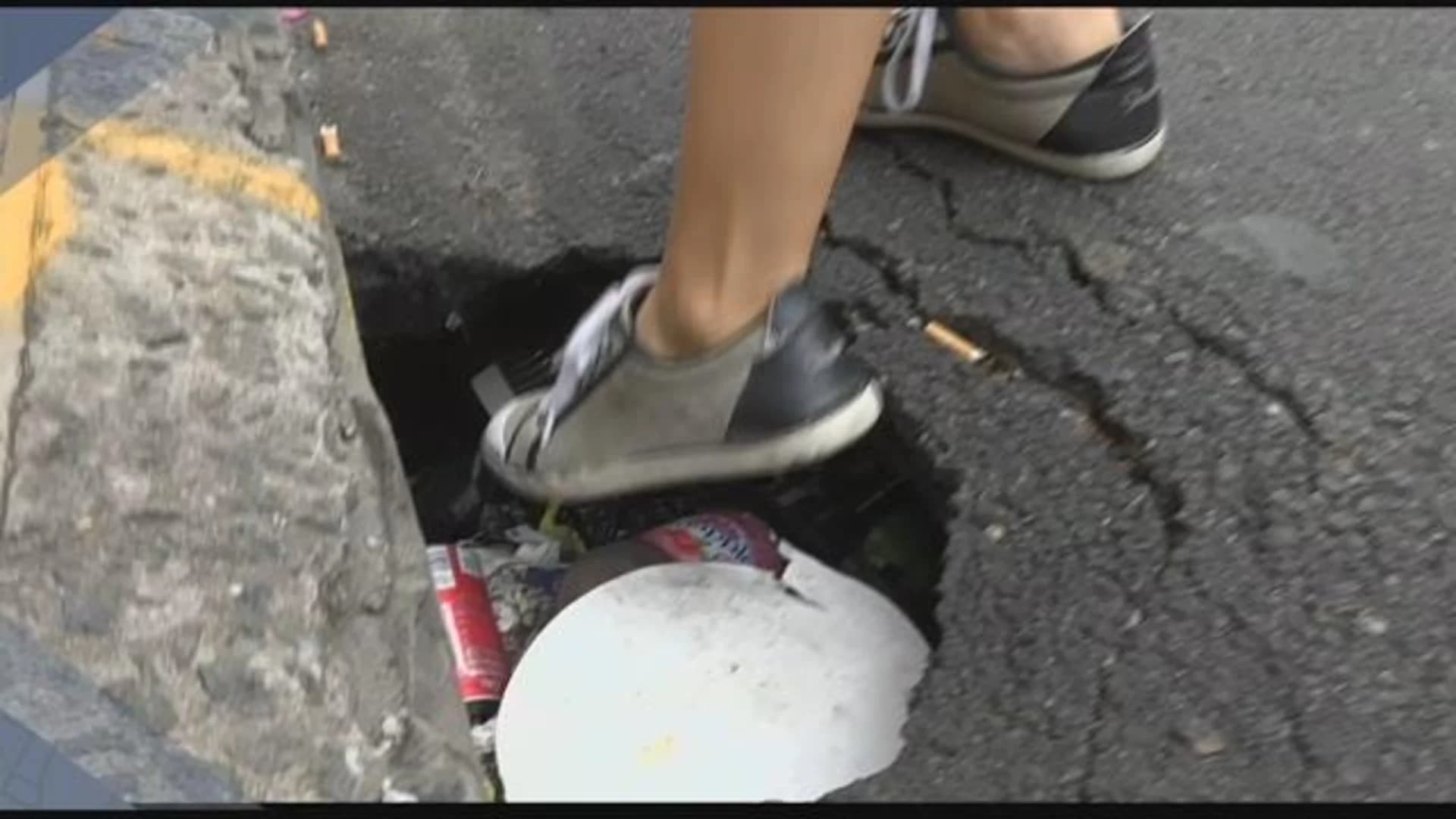 Concourse Village residents concerned about holes in asphalt
