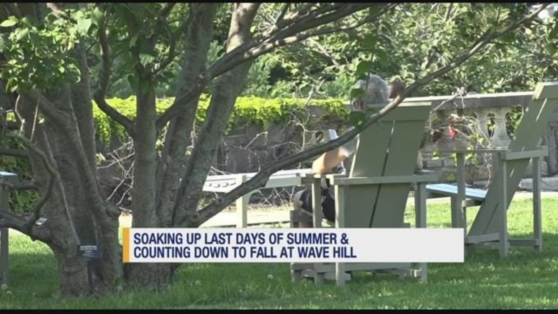Residents go outdoors for last days of summer