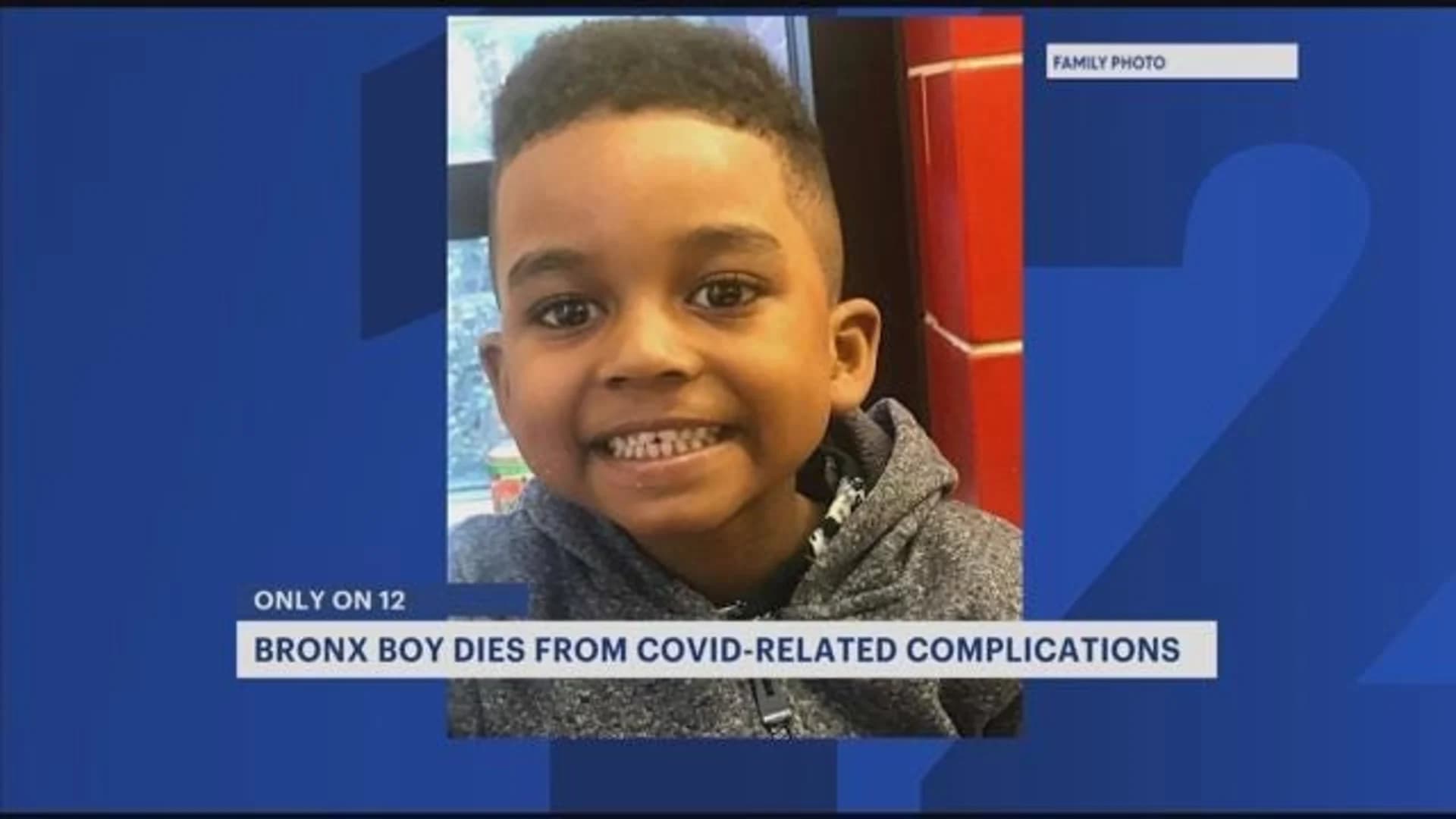 Bronx family reveals 5-year-old child died from complications due to COVID-19