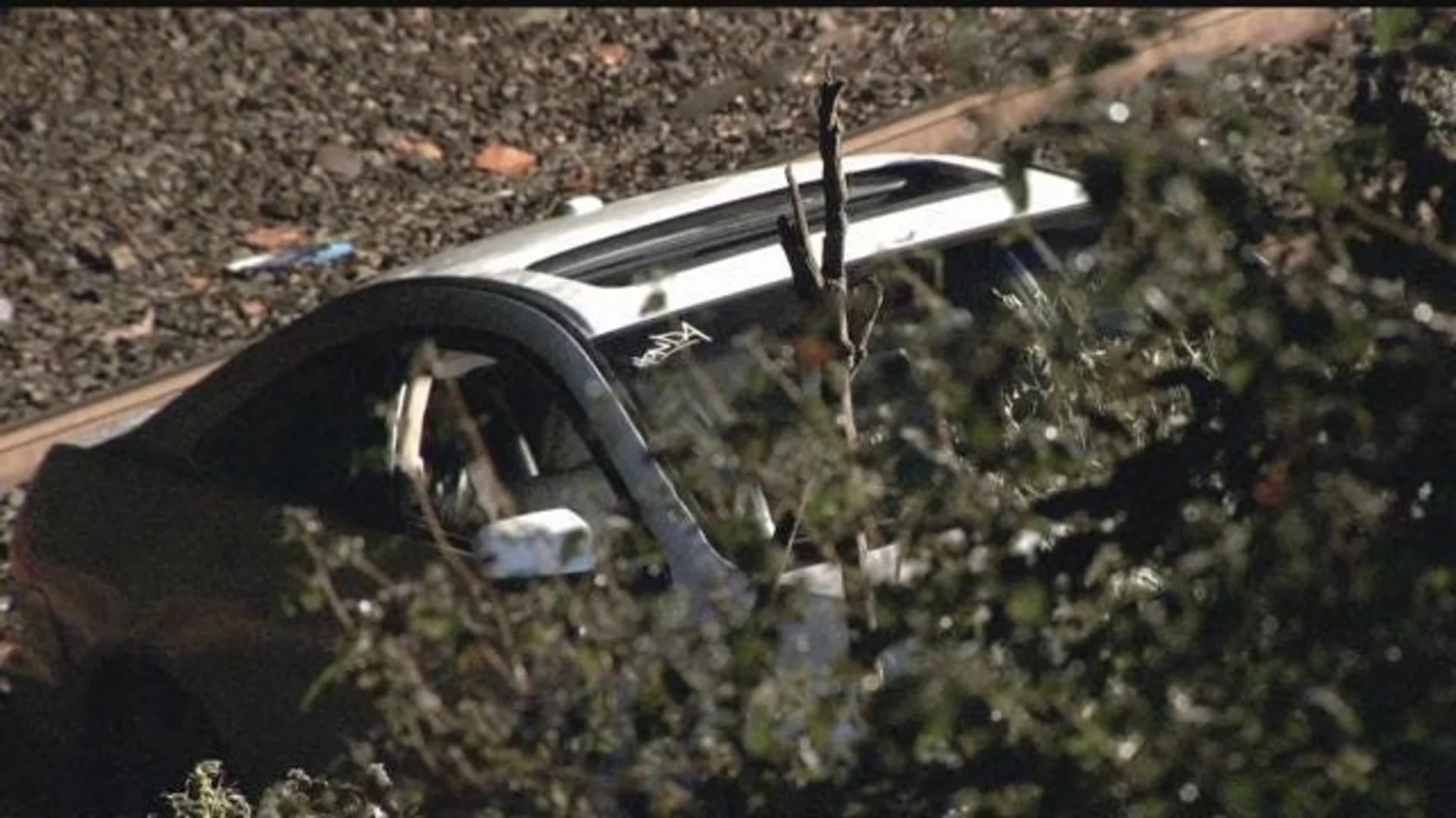 Wilton police: Car stuck near railroad tracks is freed