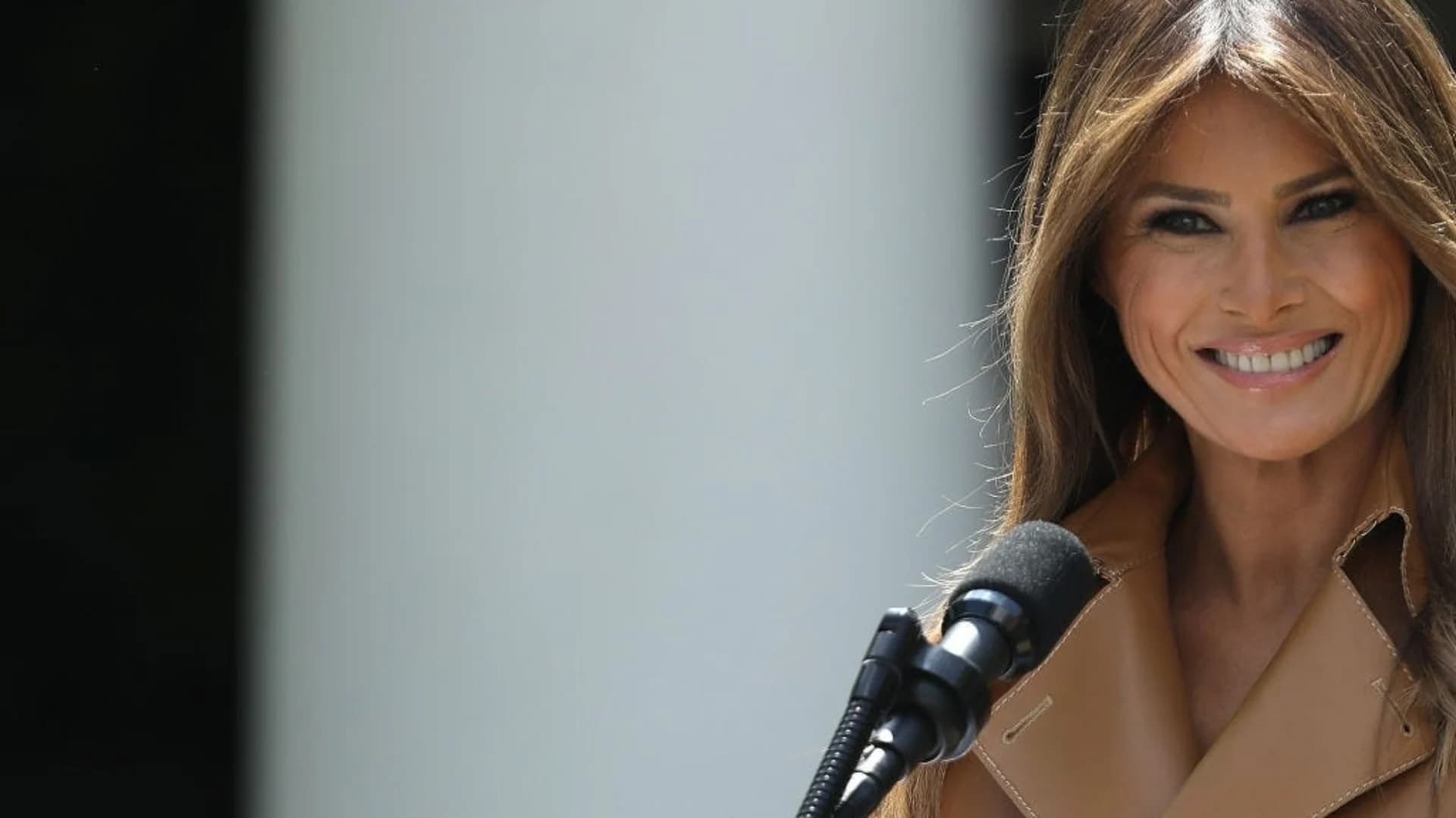 Melania Trump in hospital for procedure on kidney condition