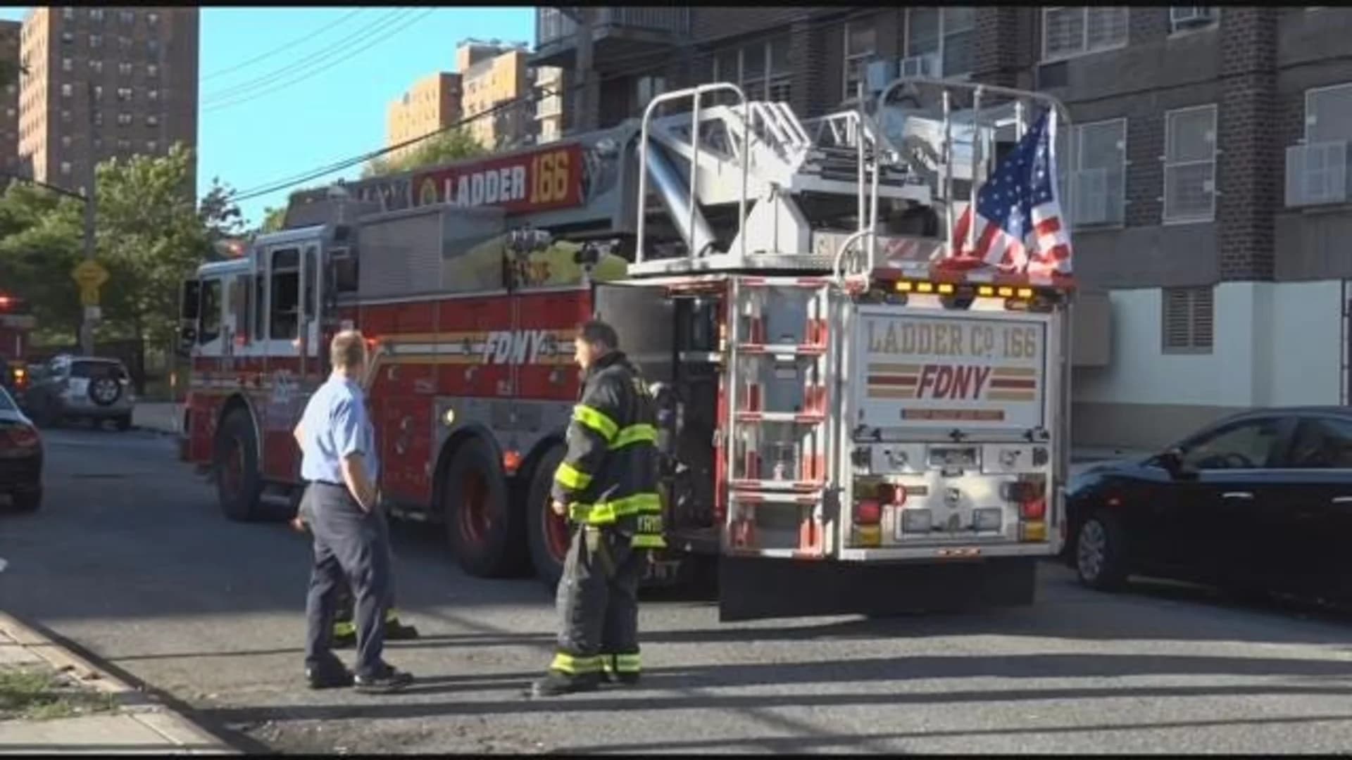 3 hospitalized in Coney Island building fire