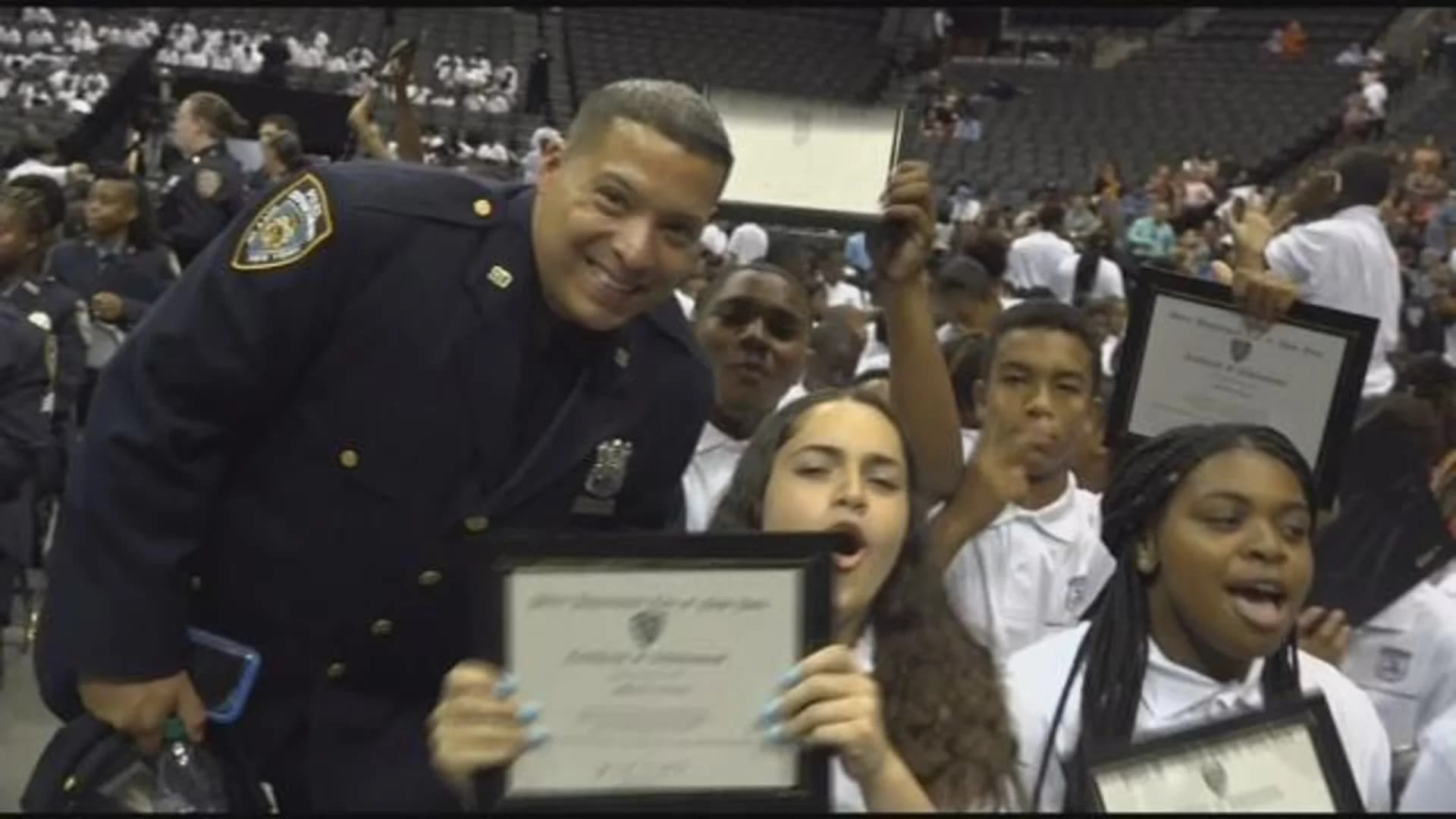 NYPD Youth Police Academy holds graduation