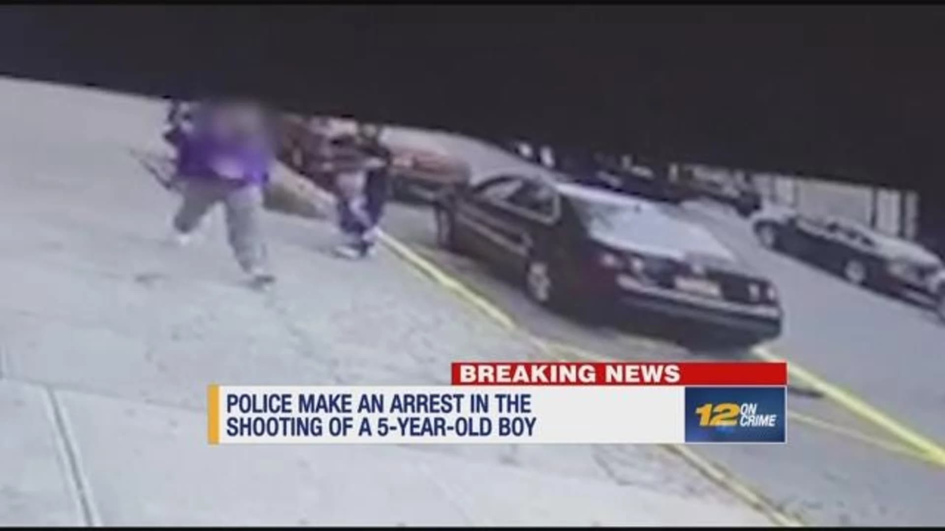 Police: Man accused of shooting 5-year-old in custody