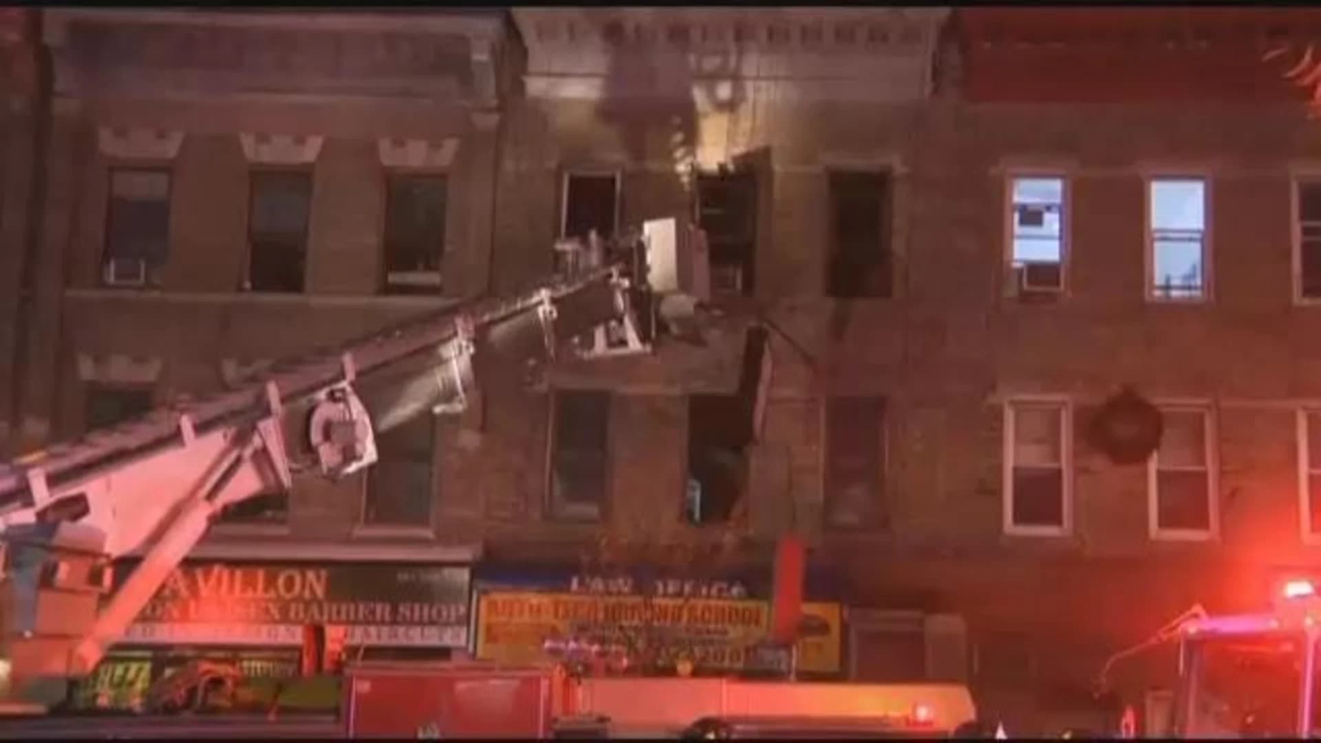 1 dead, 7 injured in 2-alarm fire on Nostrand Avenue