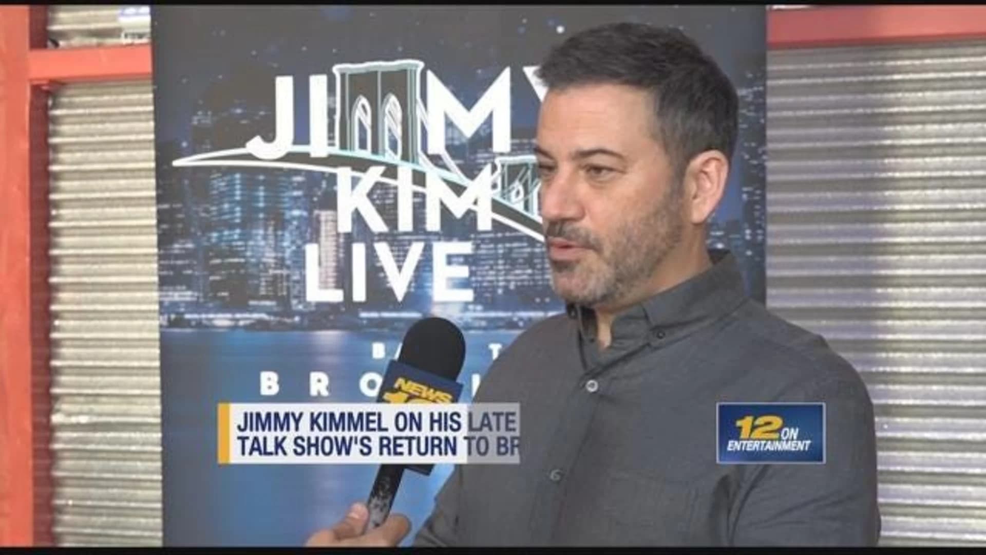 Jimmy Kimmel hosts live show in Brooklyn for 4th year