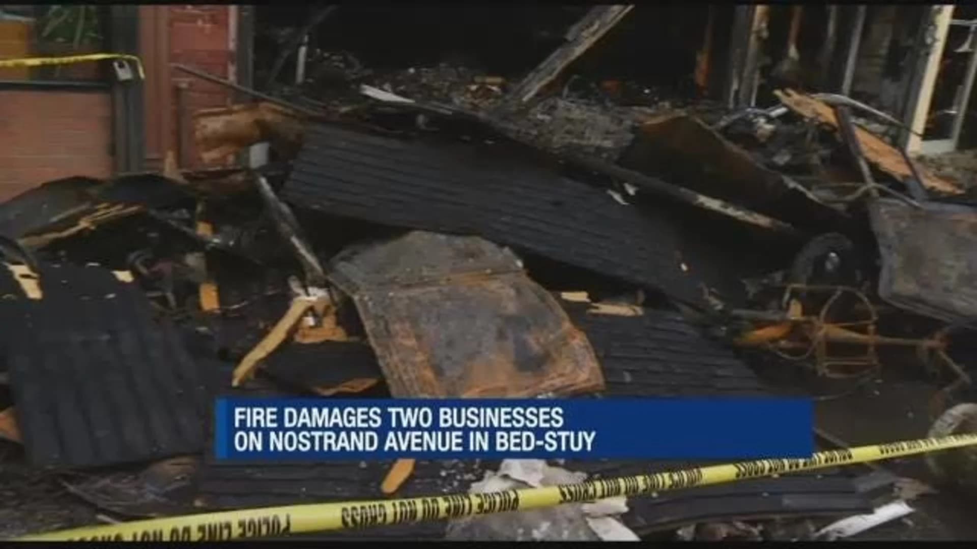 Fire severely damages Bed-Stuy businesses