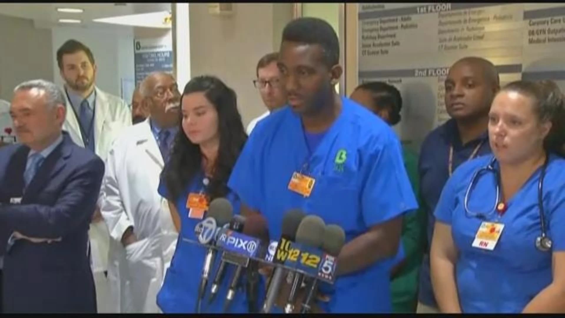 Bronx-Lebanon Hospital officials update conditions of shooting victims