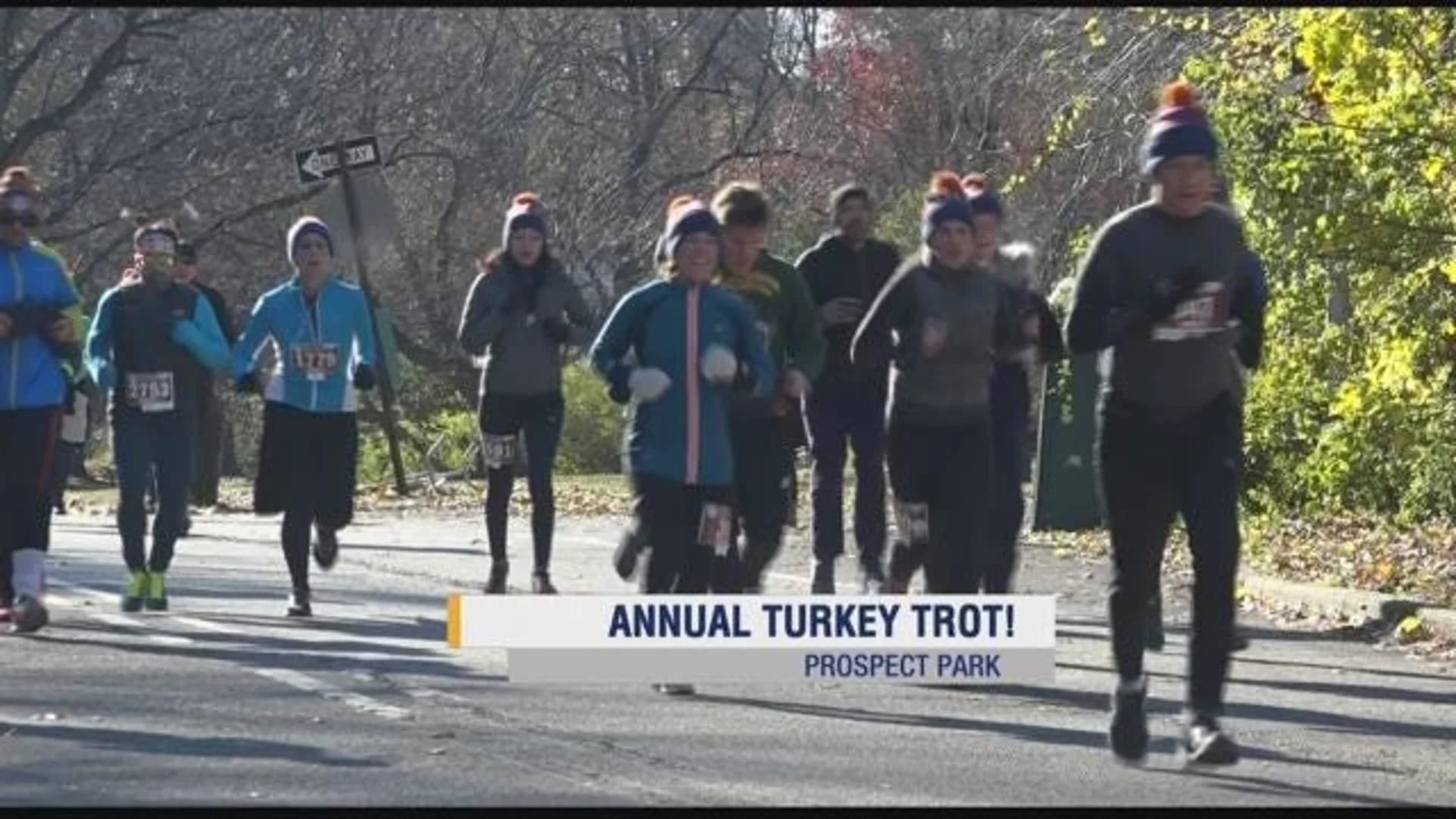 More than 2,800 runners participate in Turkey Trot in Prospect Park