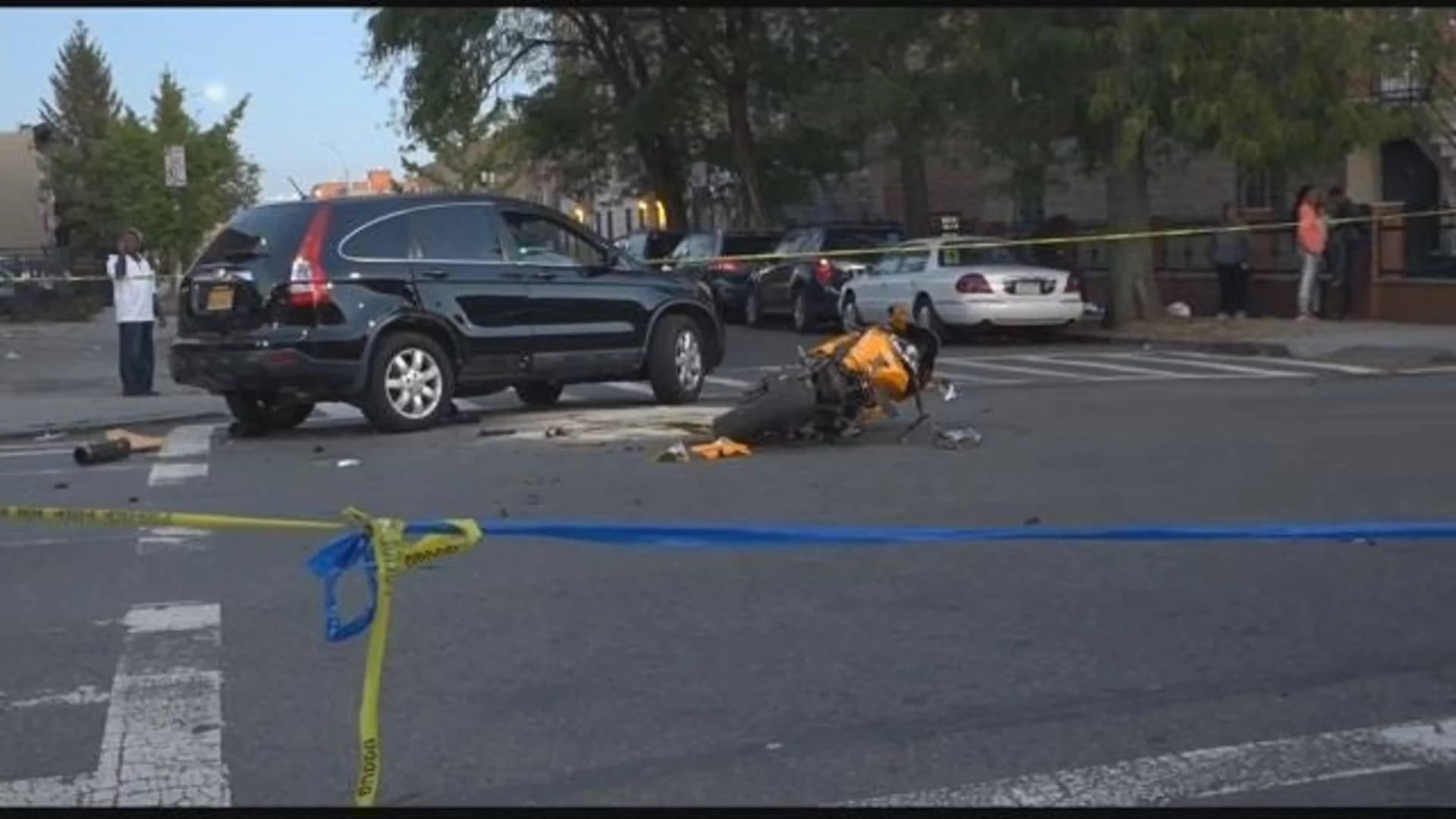 Police: Motorcyclist dies after losing control, crashing into car