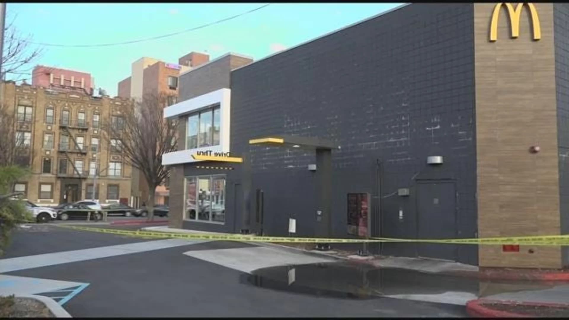 Man critically hurt in shooting at McDonald's drive-thru