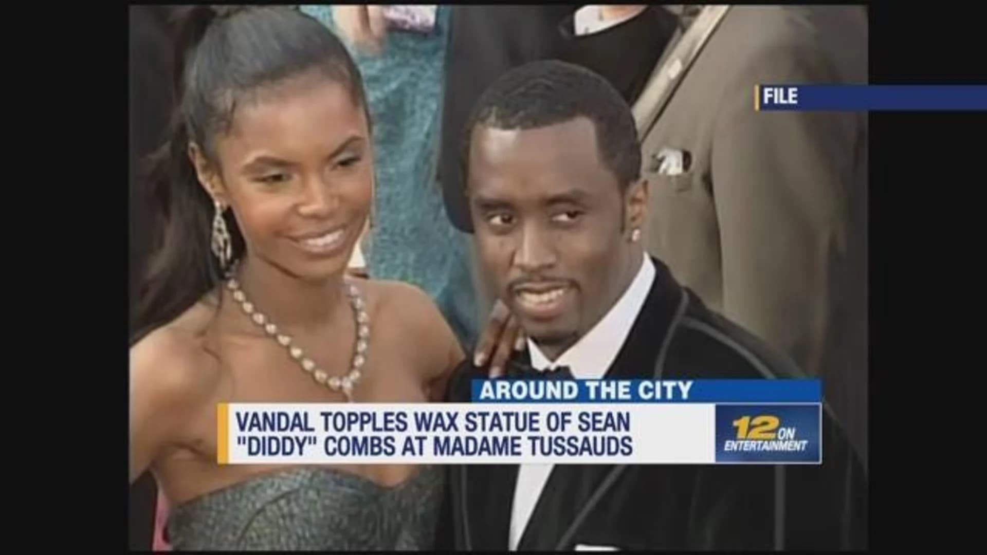 Vandal topples wax statue of Sean 'Diddy' Combs