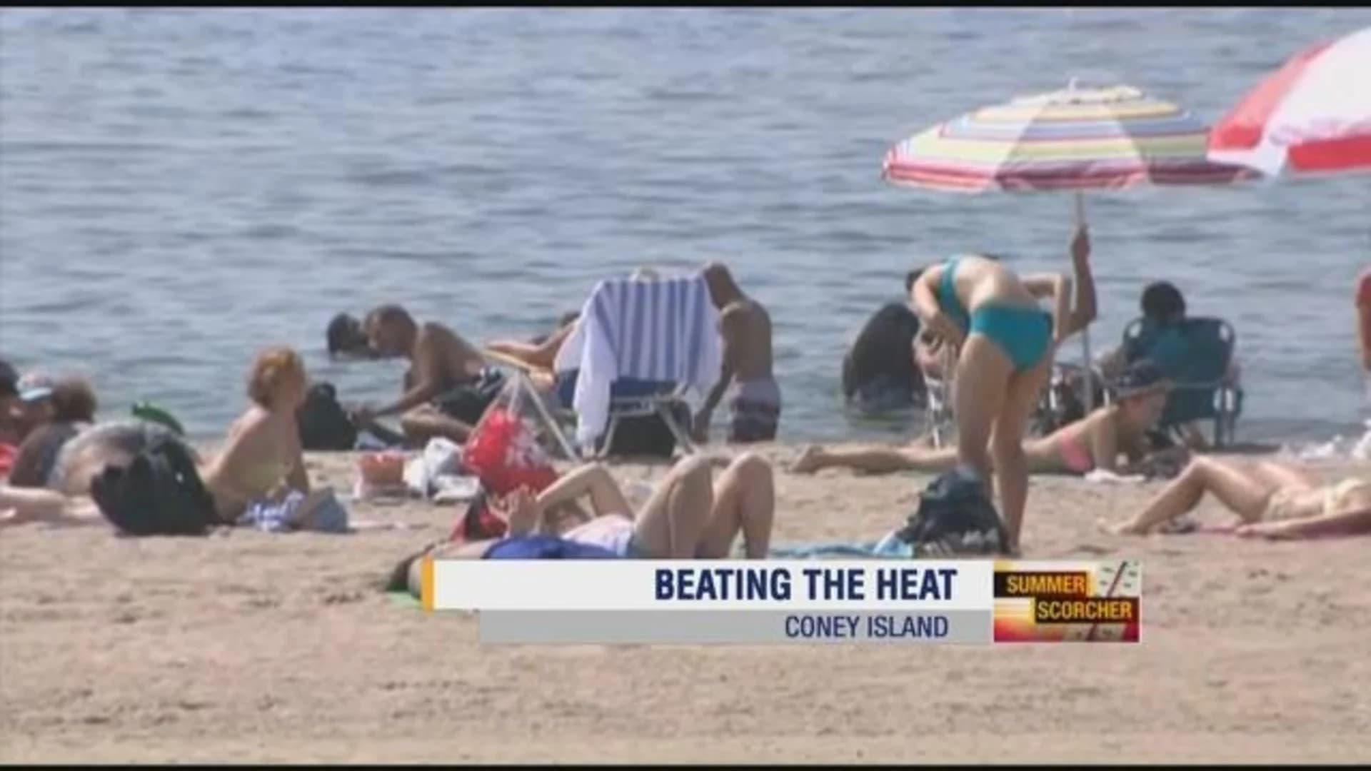 Brooklyn residents feel the heat as temperatures reach 90s