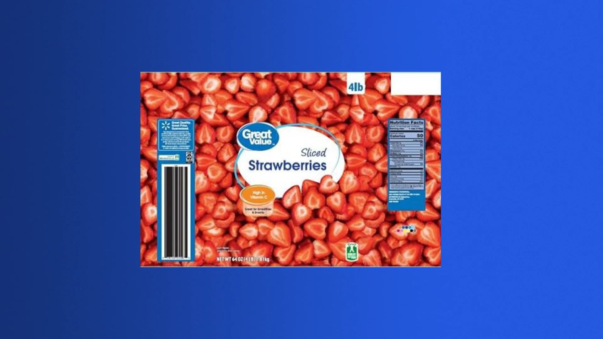 Recall Alert: Great Value frozen strawberries recalled for possible Hepatitis A contamination