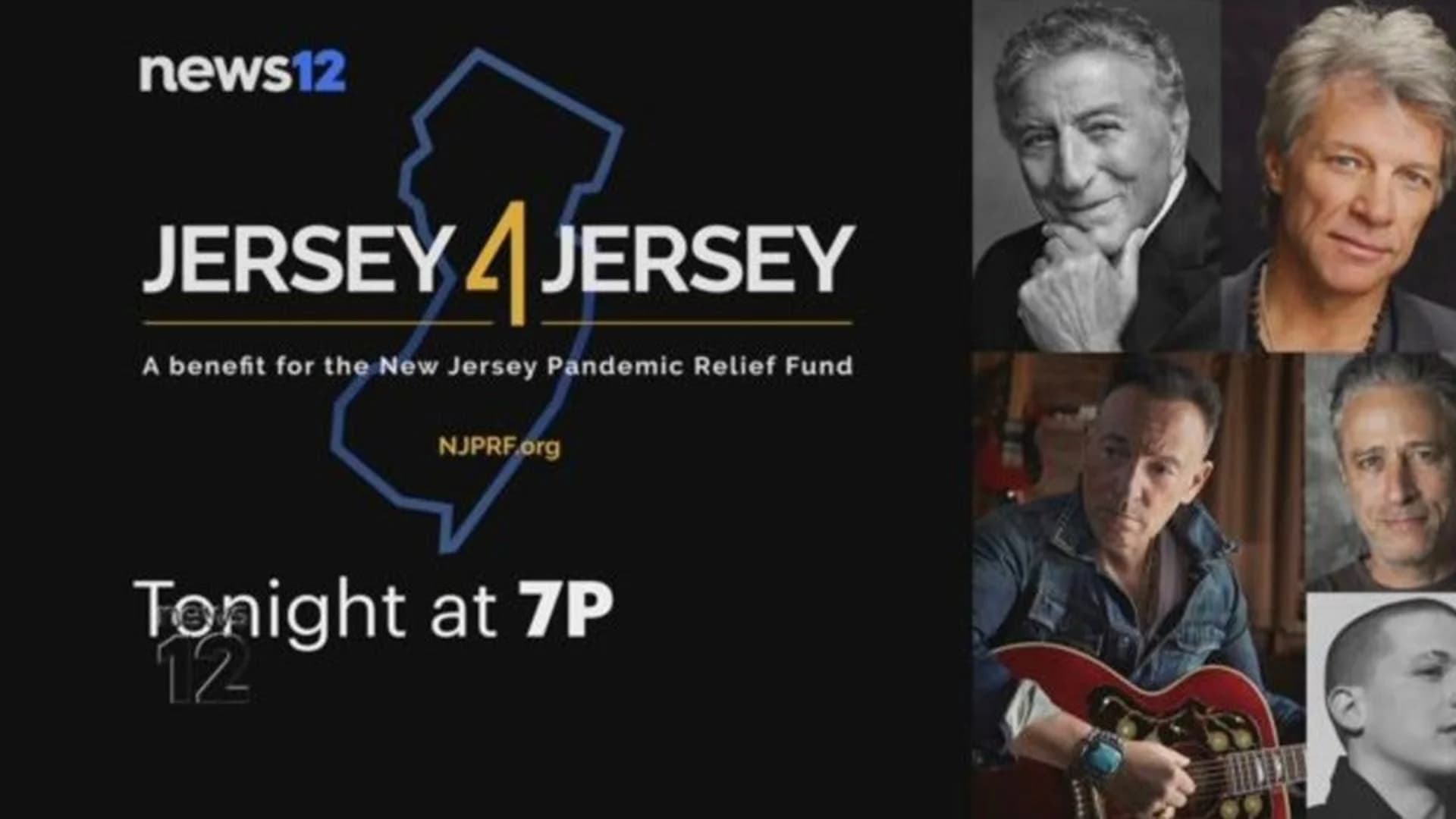WATCH: 'Jersey 4 Jersey' NJ Pandemic Relief Fund benefit concert