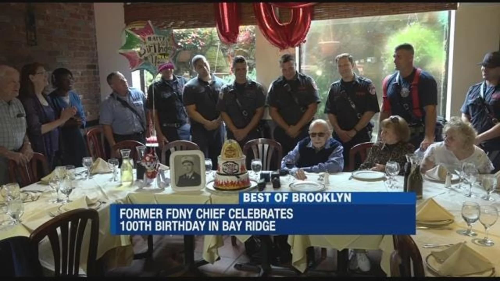 FDNY firefighter celebrates 100th birthday