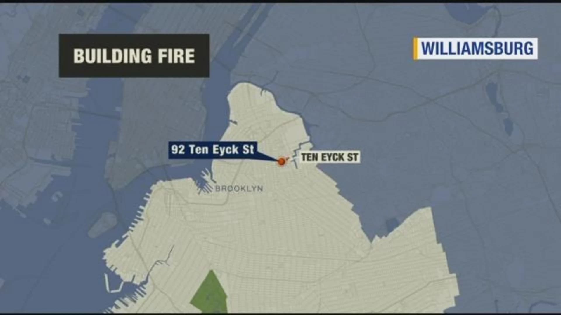 Officials: Fire breaks out at apartment on Ten Eyck Street
