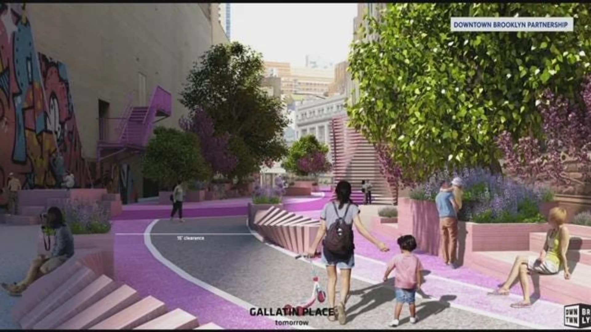 Urban designers partner to revitalize Downtown Brooklyn streets into pedestrian-friendly spaces