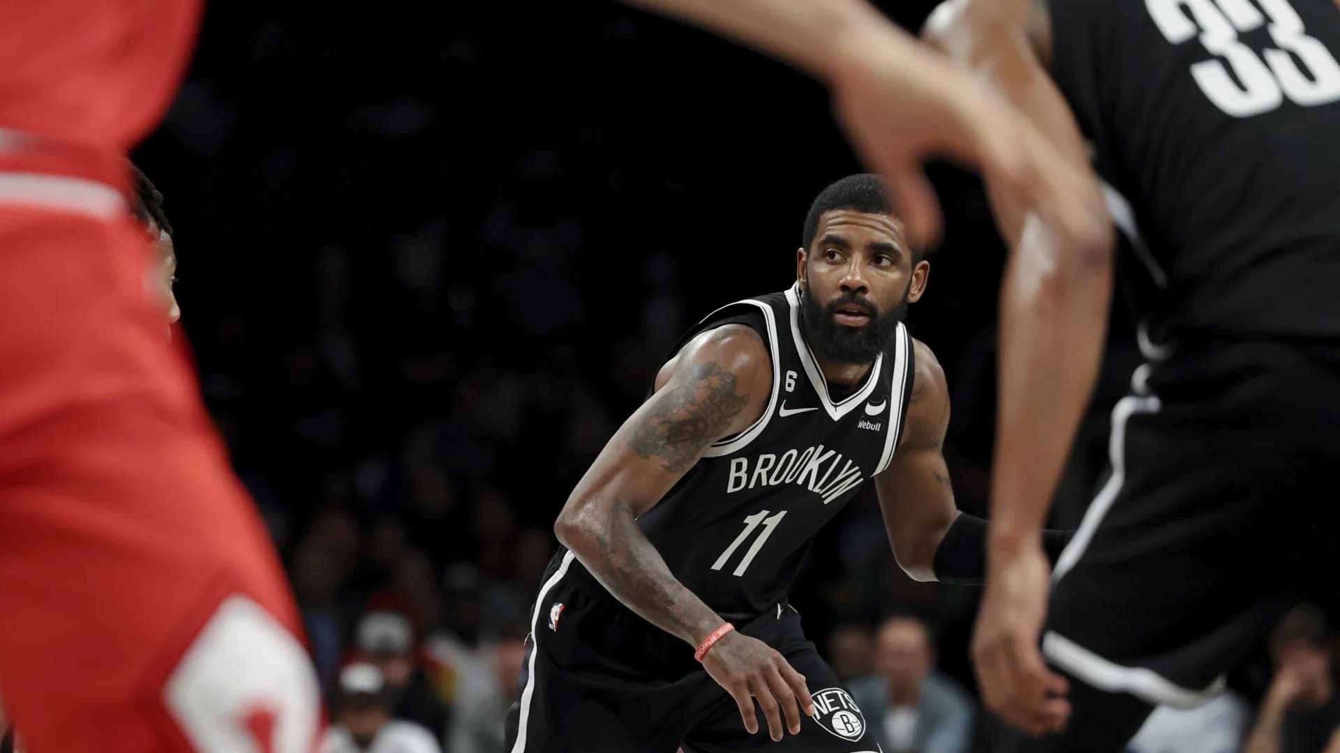 Nets coach Vaughn has no update on when Irving might return