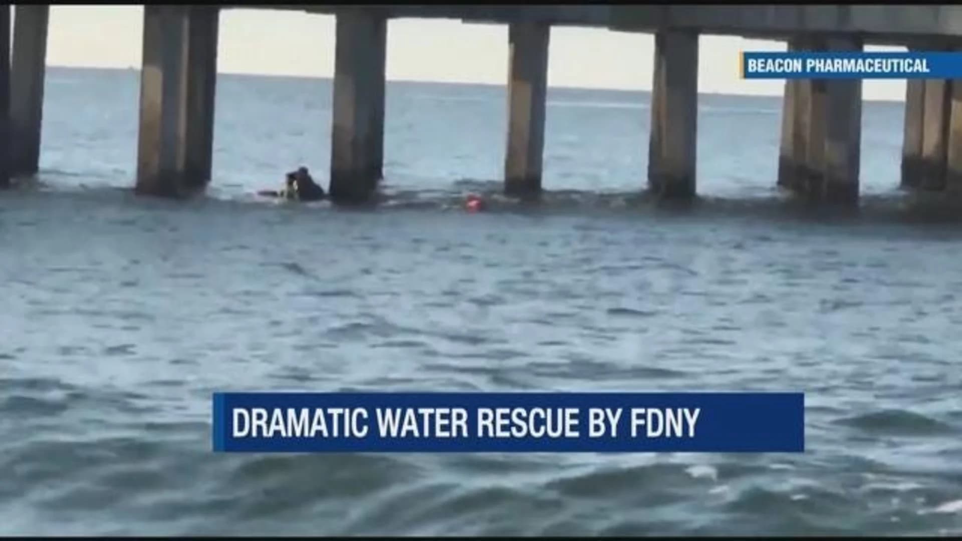 FDNY rescues woman from Coney Island waters